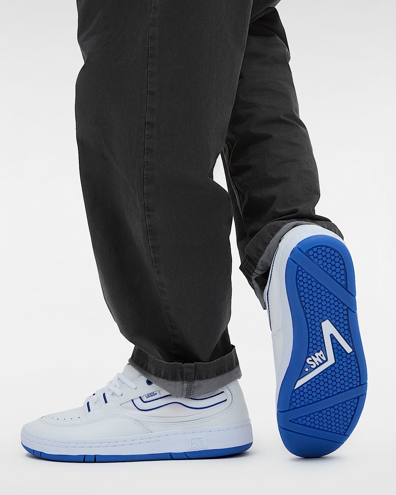 Chaussures Speed LS VANS BlancBleu ALT4