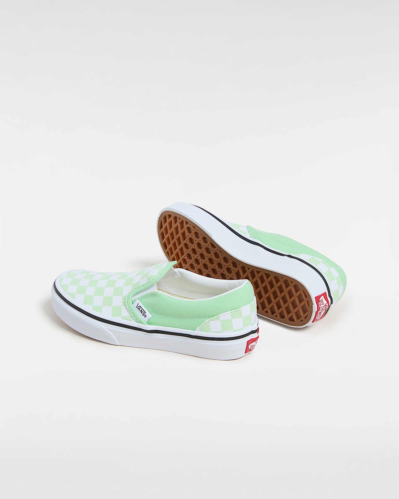Chaussures Kids SlipOn Enfant 48 ans VANS Vert ALT2