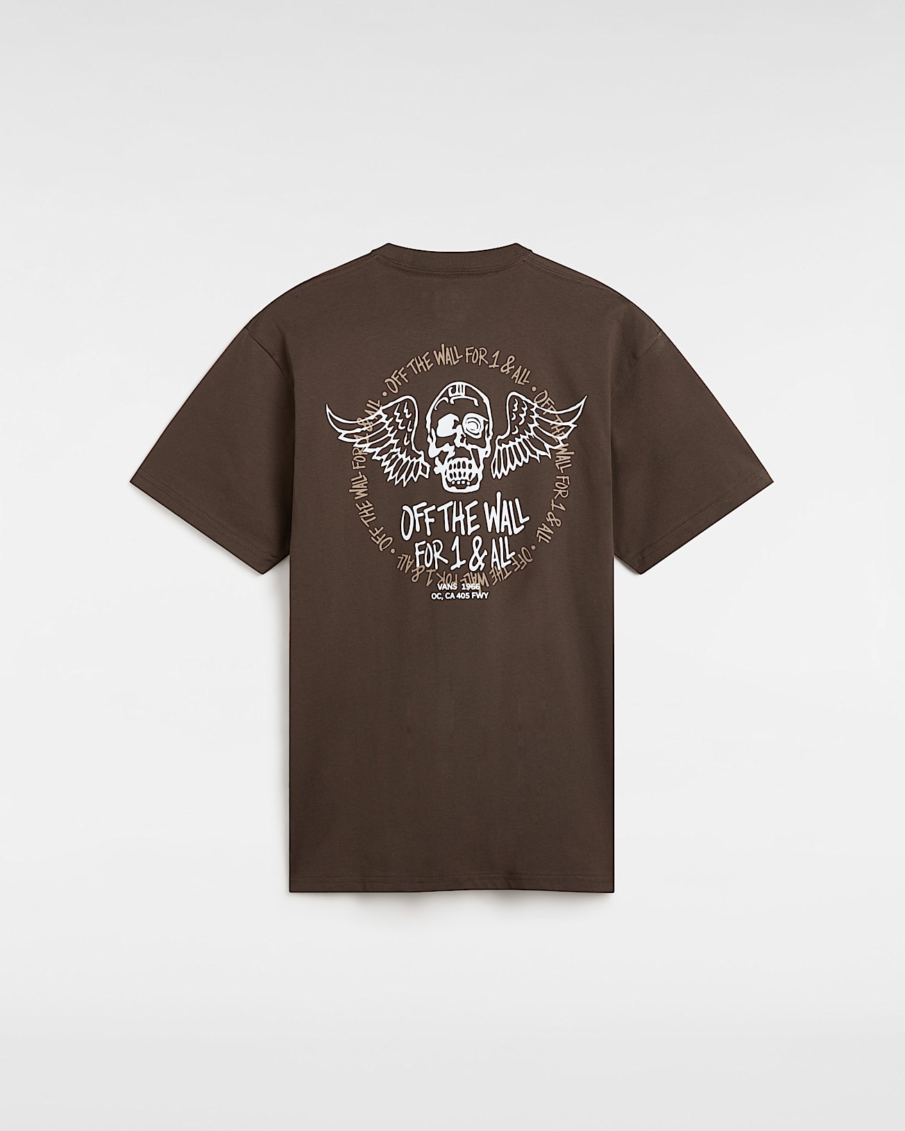 Tshirt Club House VANS Marron ALT1