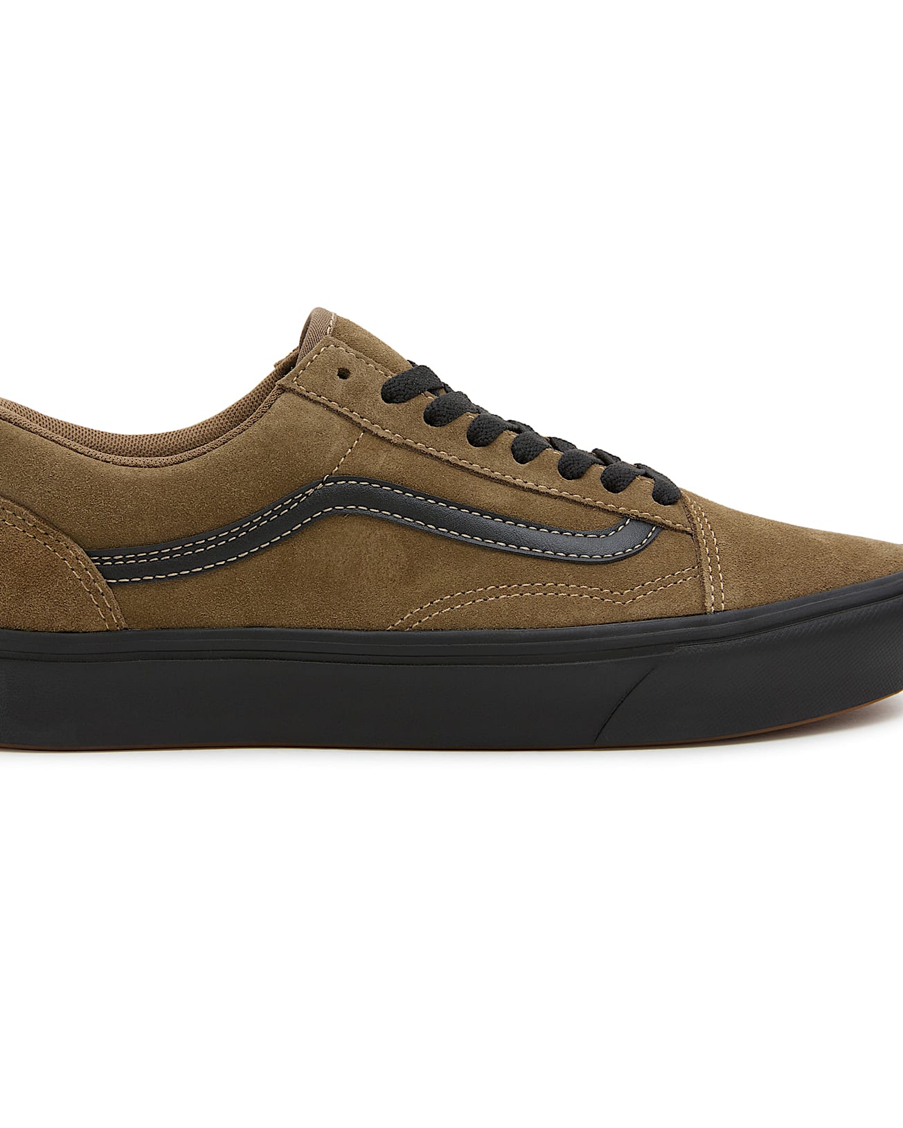 Old Skool ComfyCush Suede Shoes VANS Brown ALT3