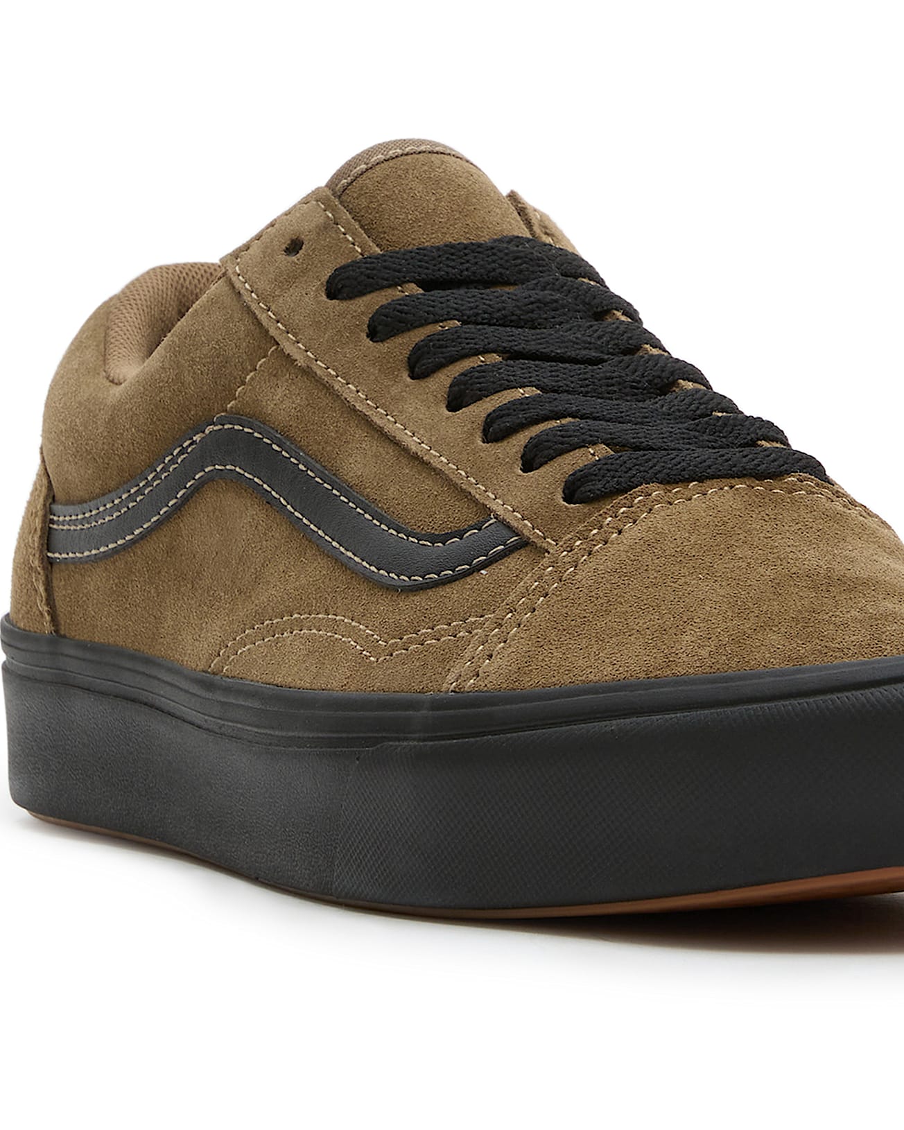 Old Skool ComfyCush Suede Shoes VANS Brown ALT7