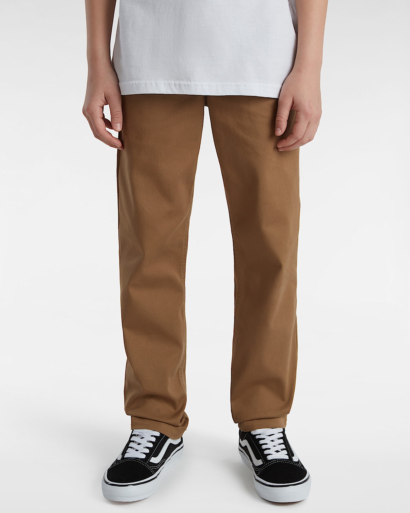 Pantalon Authentic Chino Garon 814 ans VANS Marron ALT2