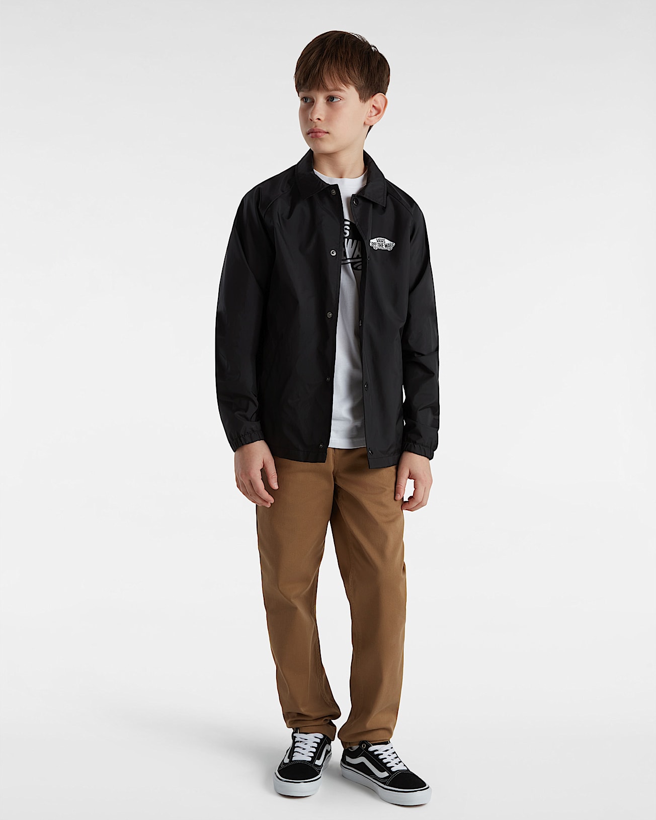 Pantalon Authentic Chino Garon 814 ans VANS Marron ALT3