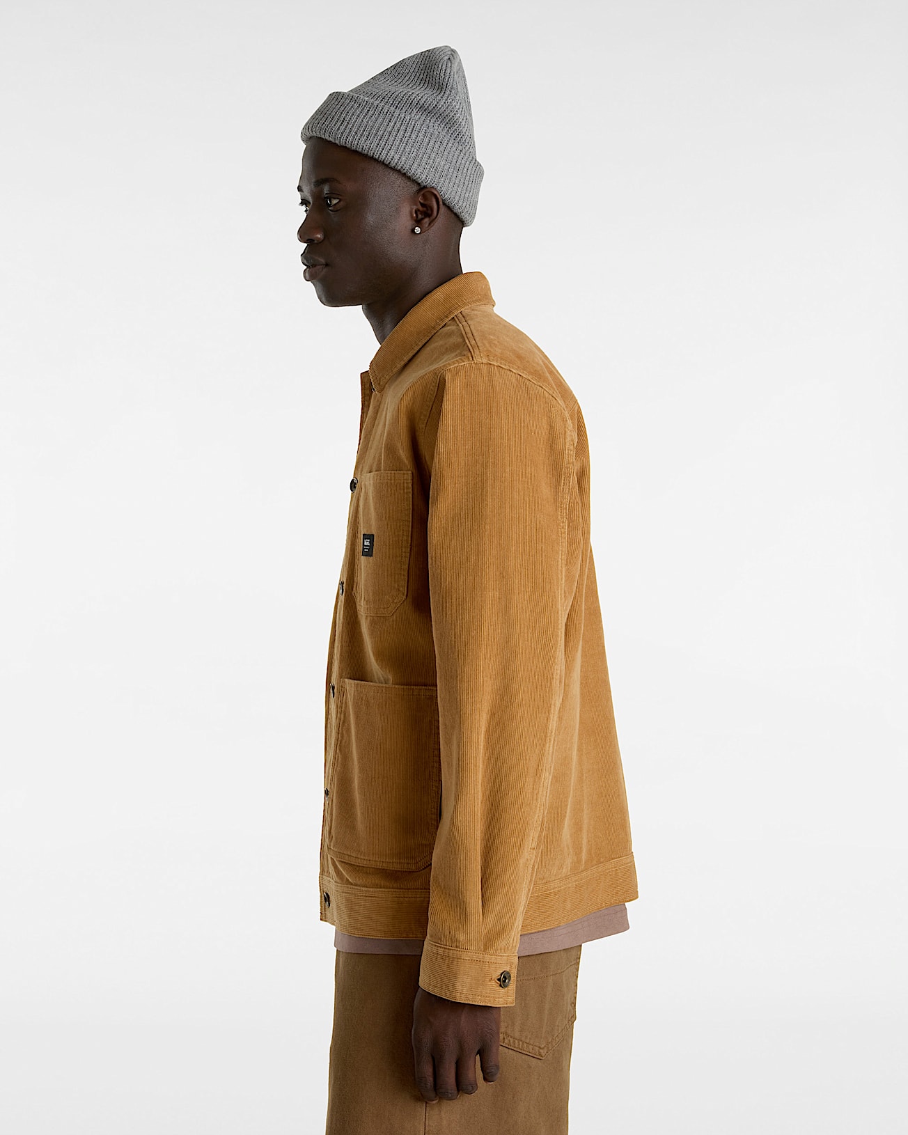 Veste en velours ctel Drill Chore VANS Marron ALT4