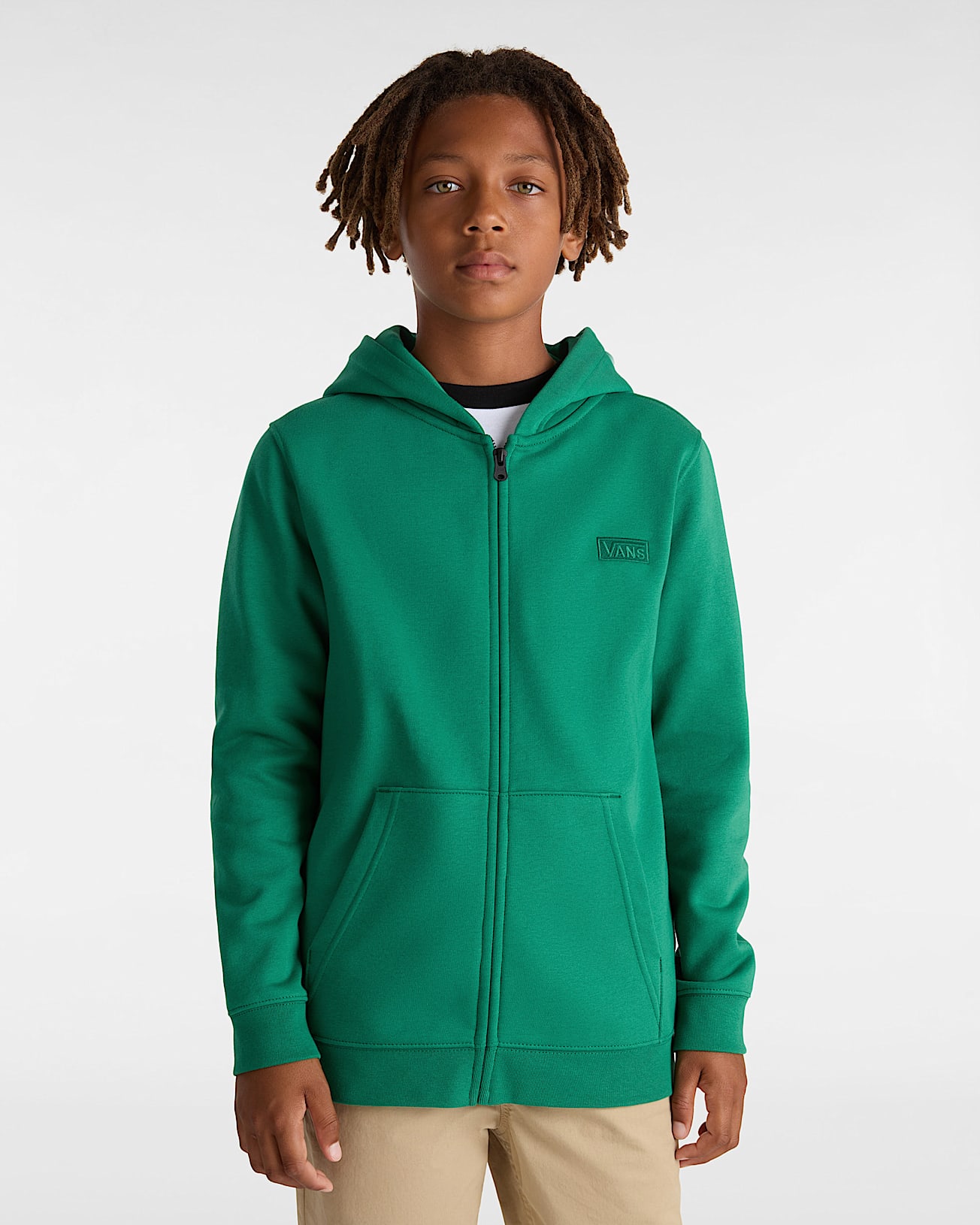 Sweat  capuche Core Basics Enfant 814 ans VANS Vert ALT2