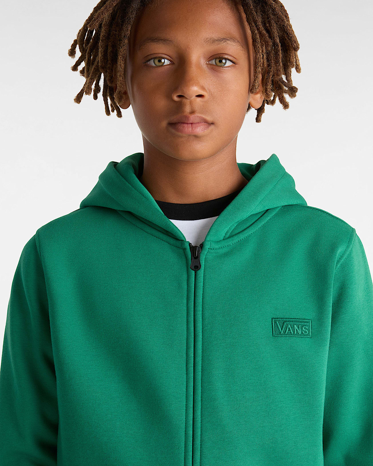 Sweat  capuche Core Basics Enfant 814 ans VANS Vert ALT6