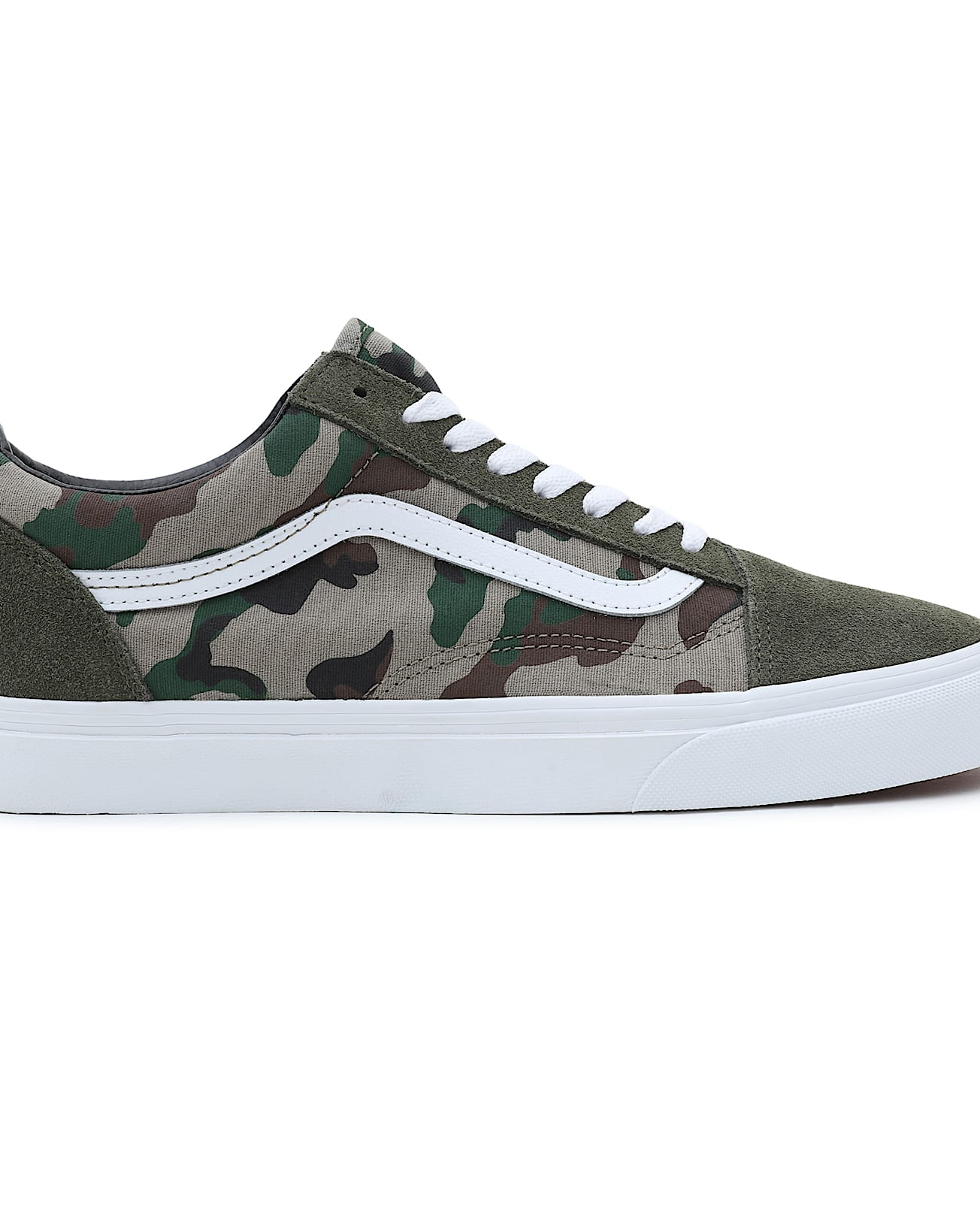 Camo Old Skool Shoes VANS Green ALT3
