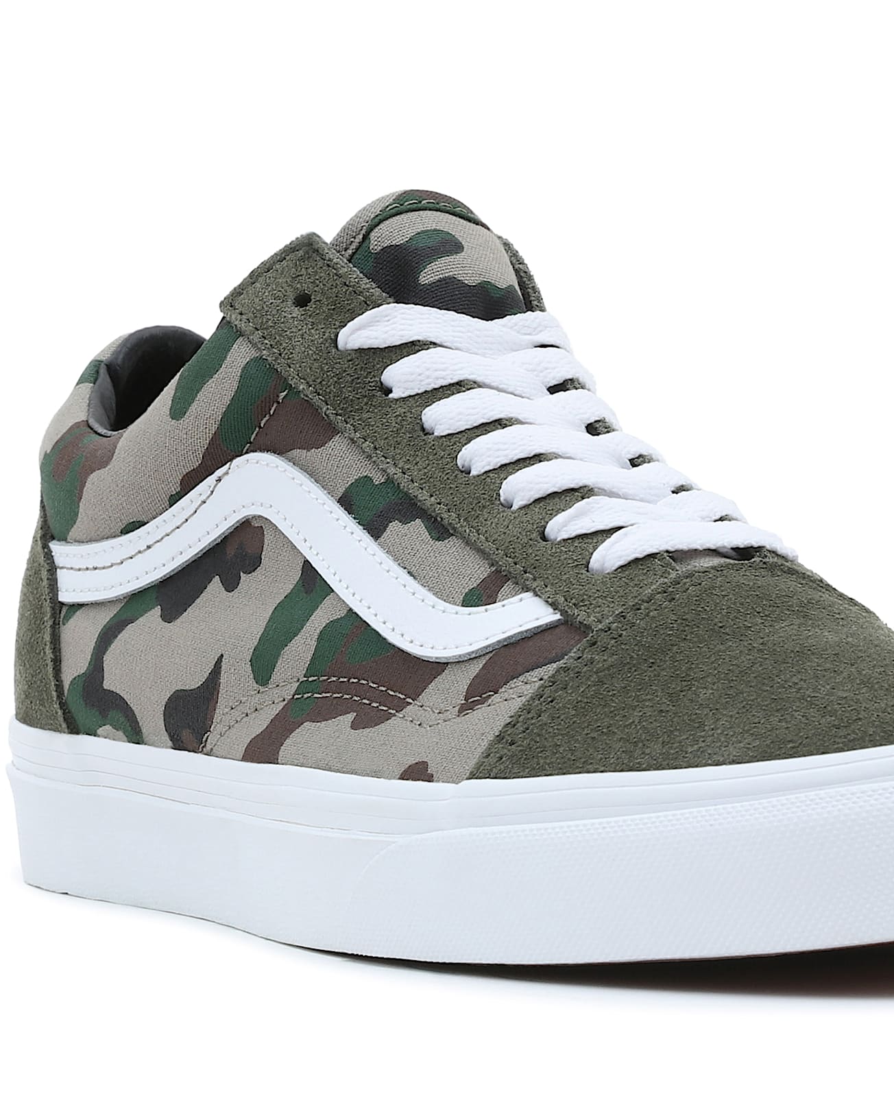 Camo Old Skool Shoes VANS Green ALT7