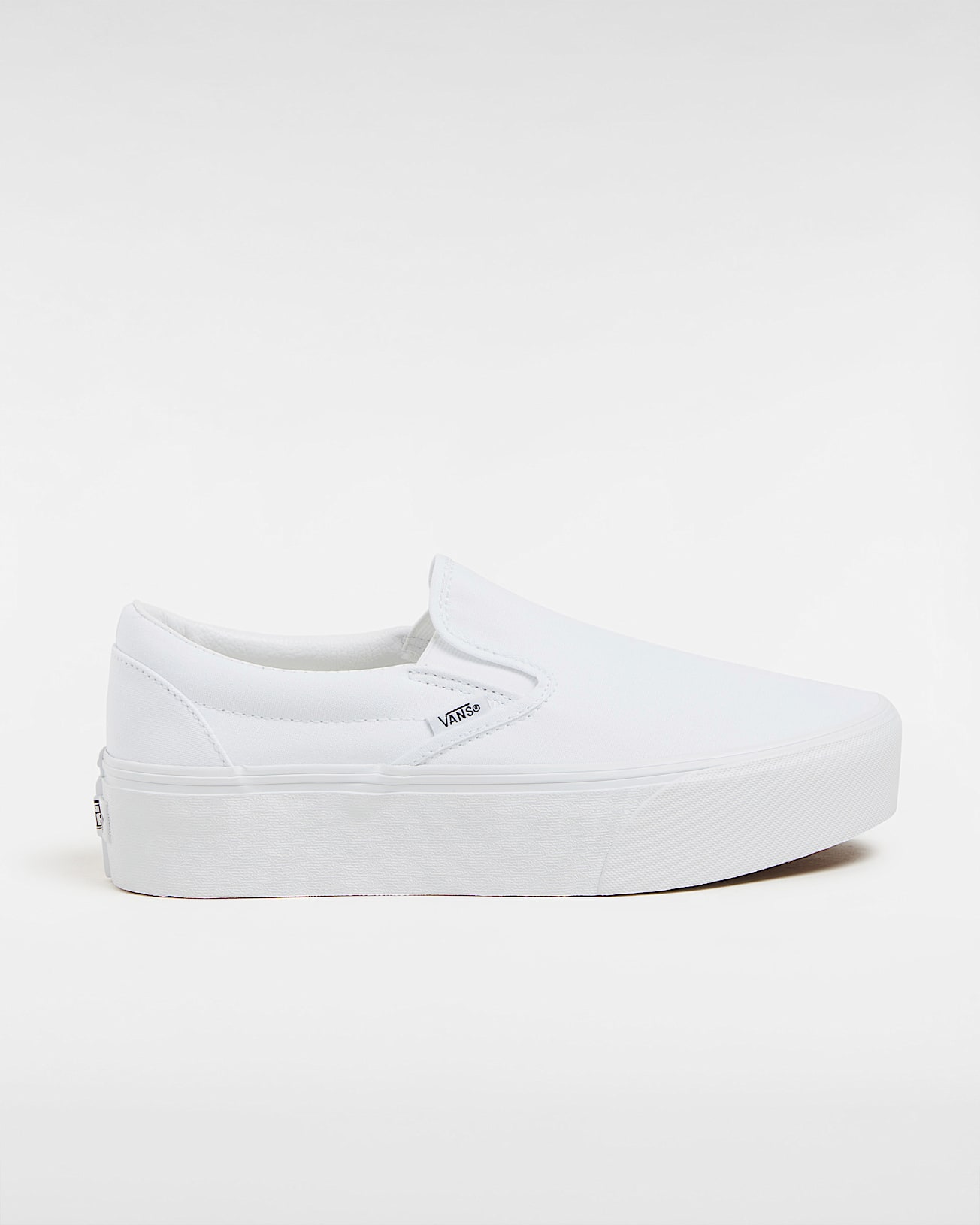 Classic SlipOn Stackform Shoes VANS White HERO