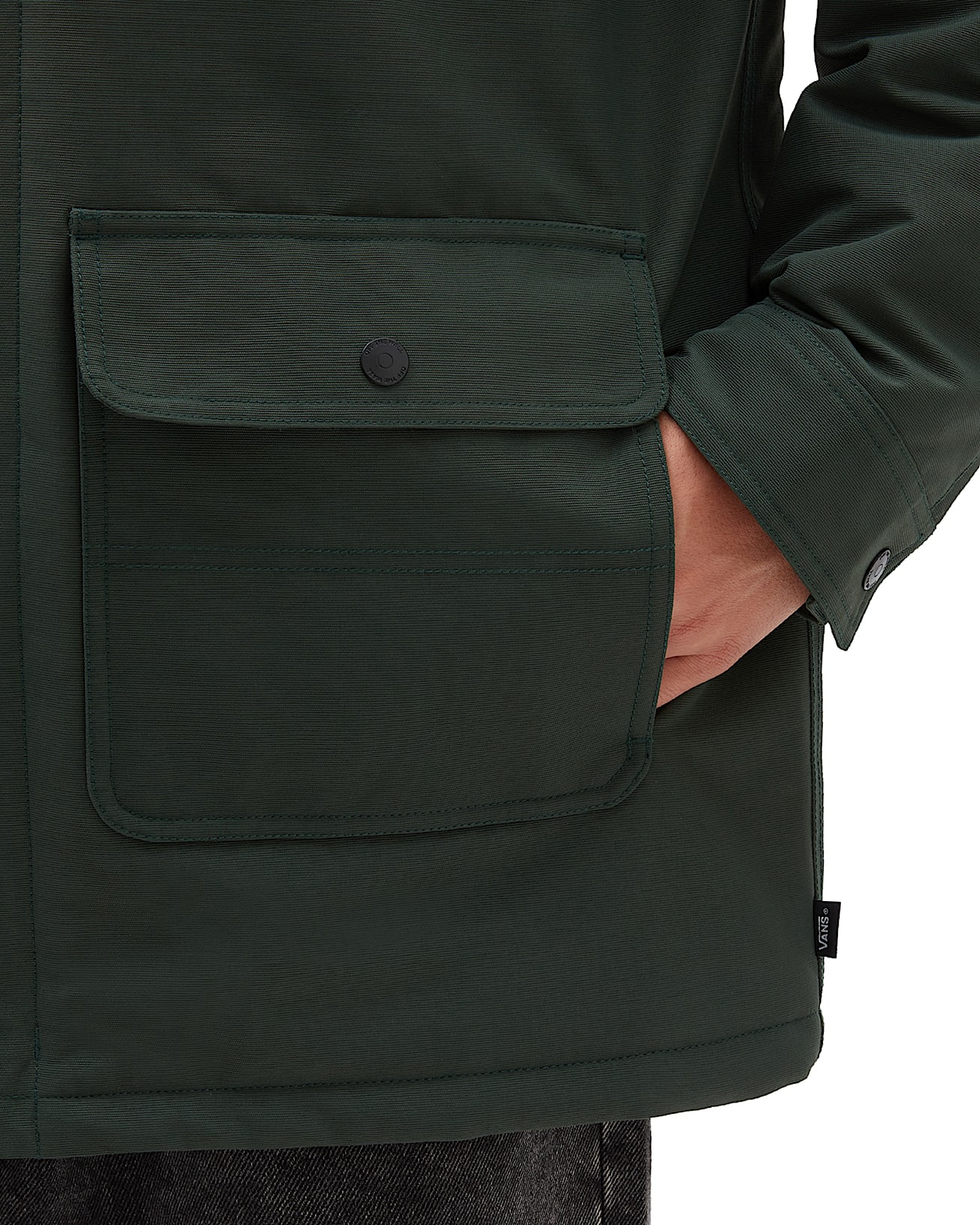 Drill Chore MTE1 Long Jacket VANS Green ALT4