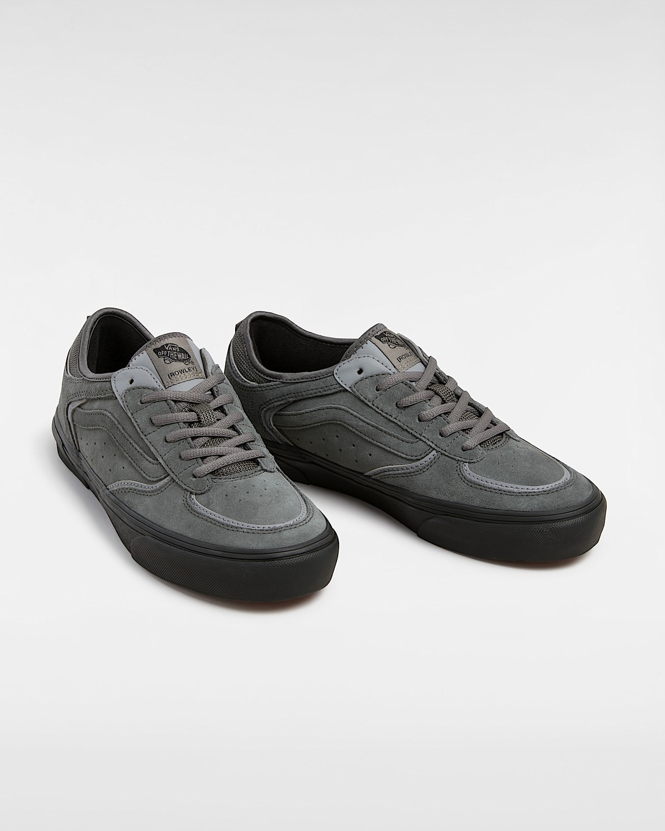 Chaussures en daim Rowley Skate VANS Gris ALT1