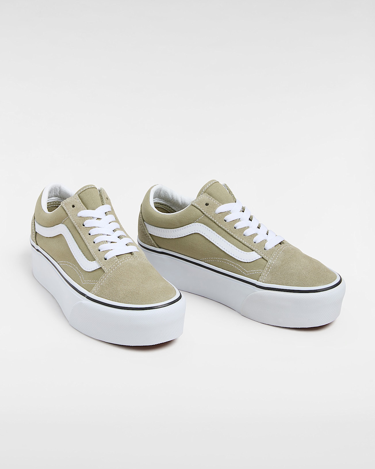 Tnis Old Skool Stackform VANS Verde ALT1