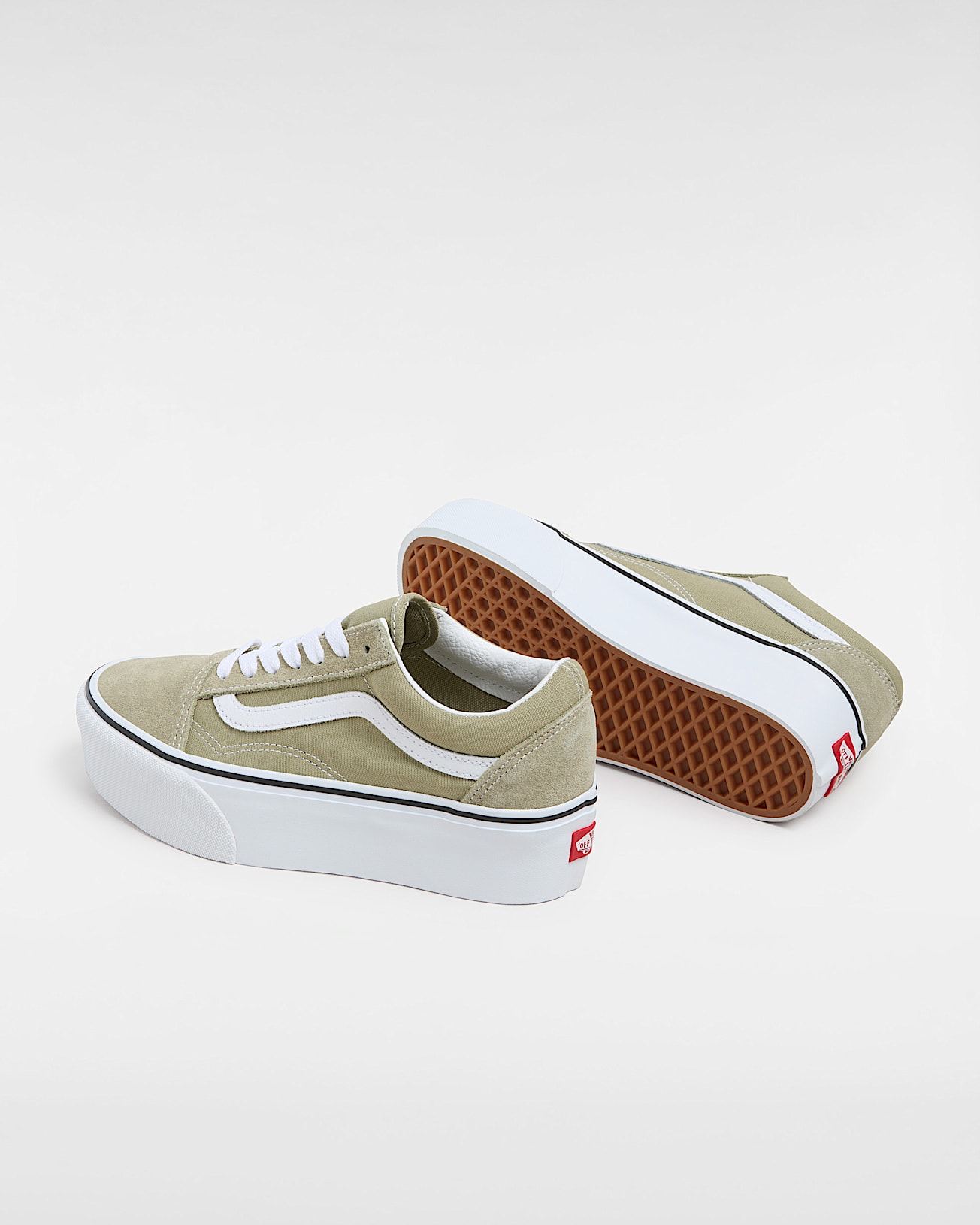 Tnis Old Skool Stackform VANS Verde ALT2