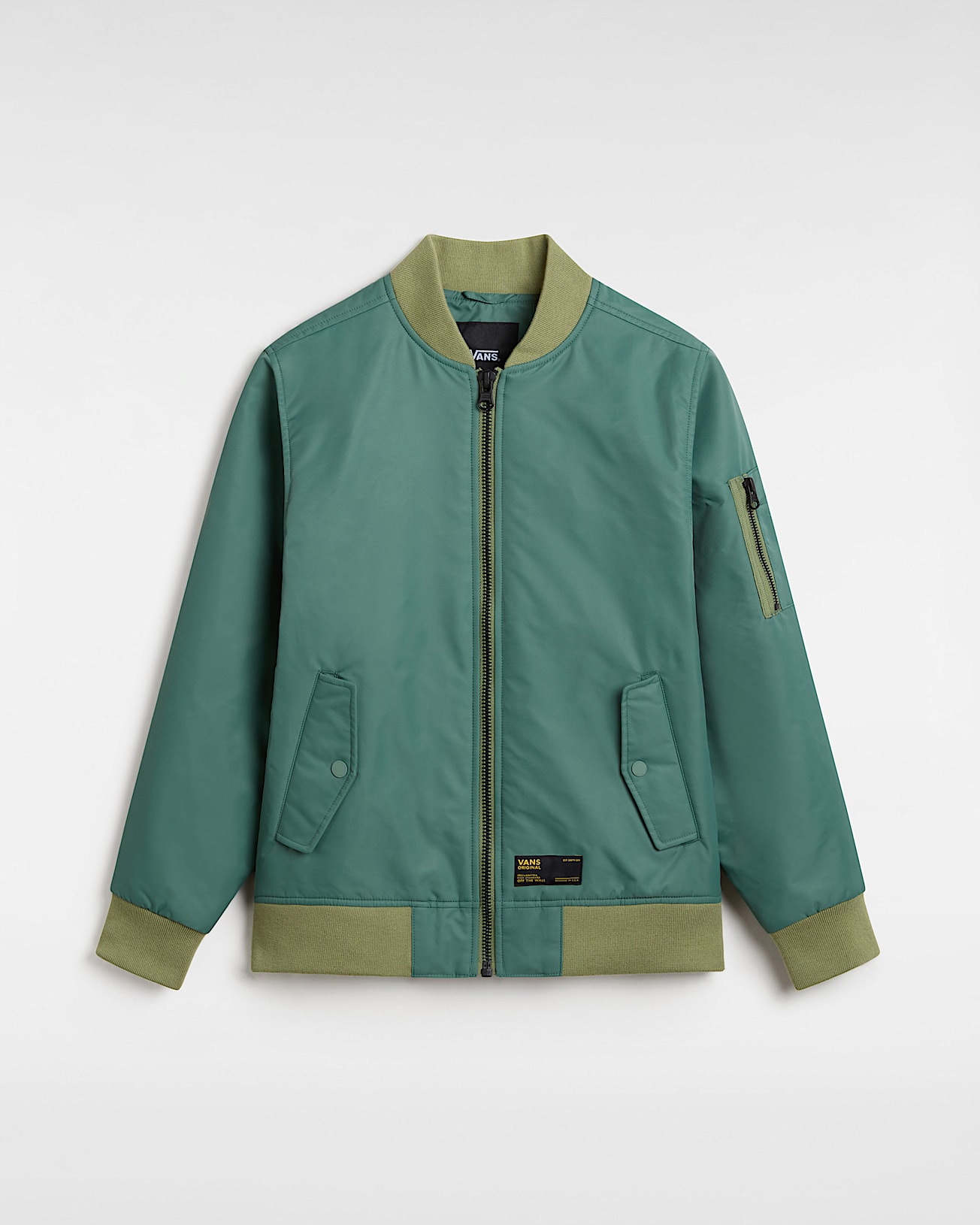 Casaco bomber Copley para criana 814 anos VANS Verde HERO