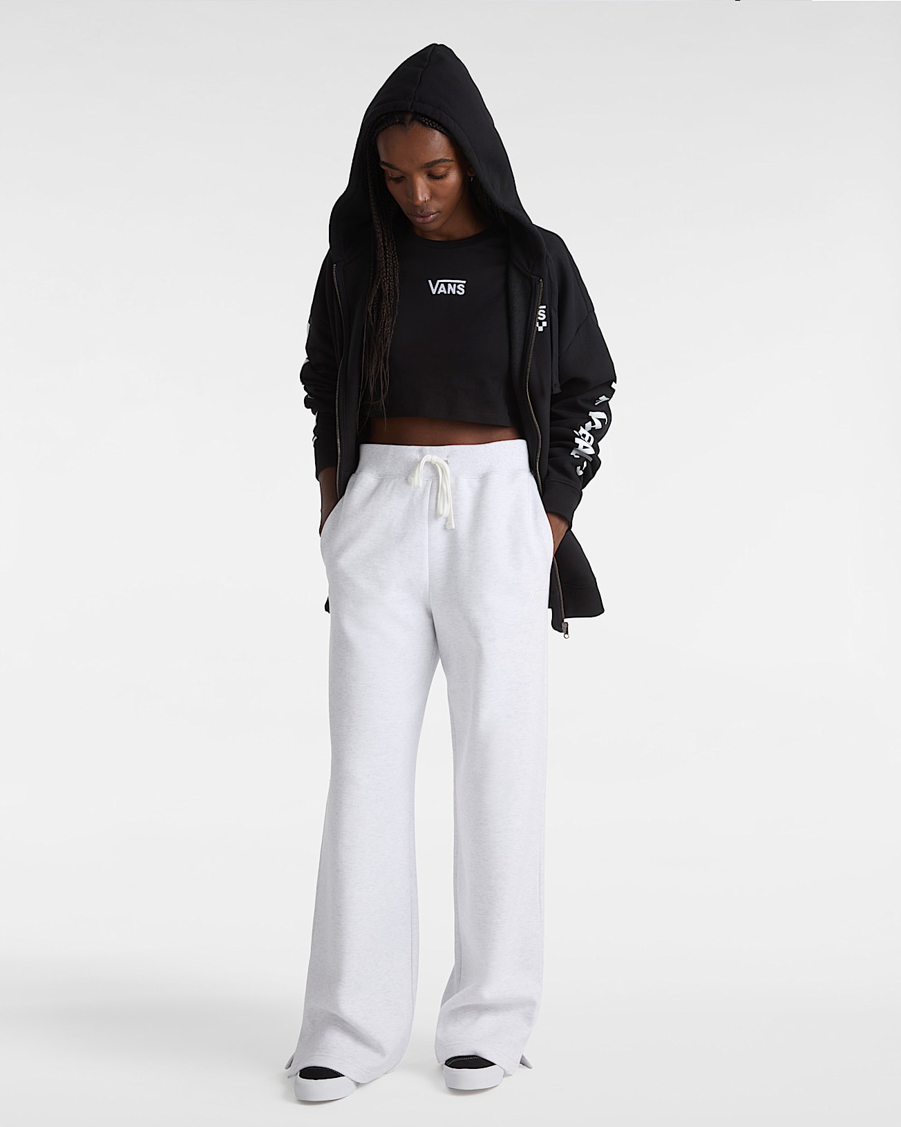 T-shirt Flying V Crew Crop - 5