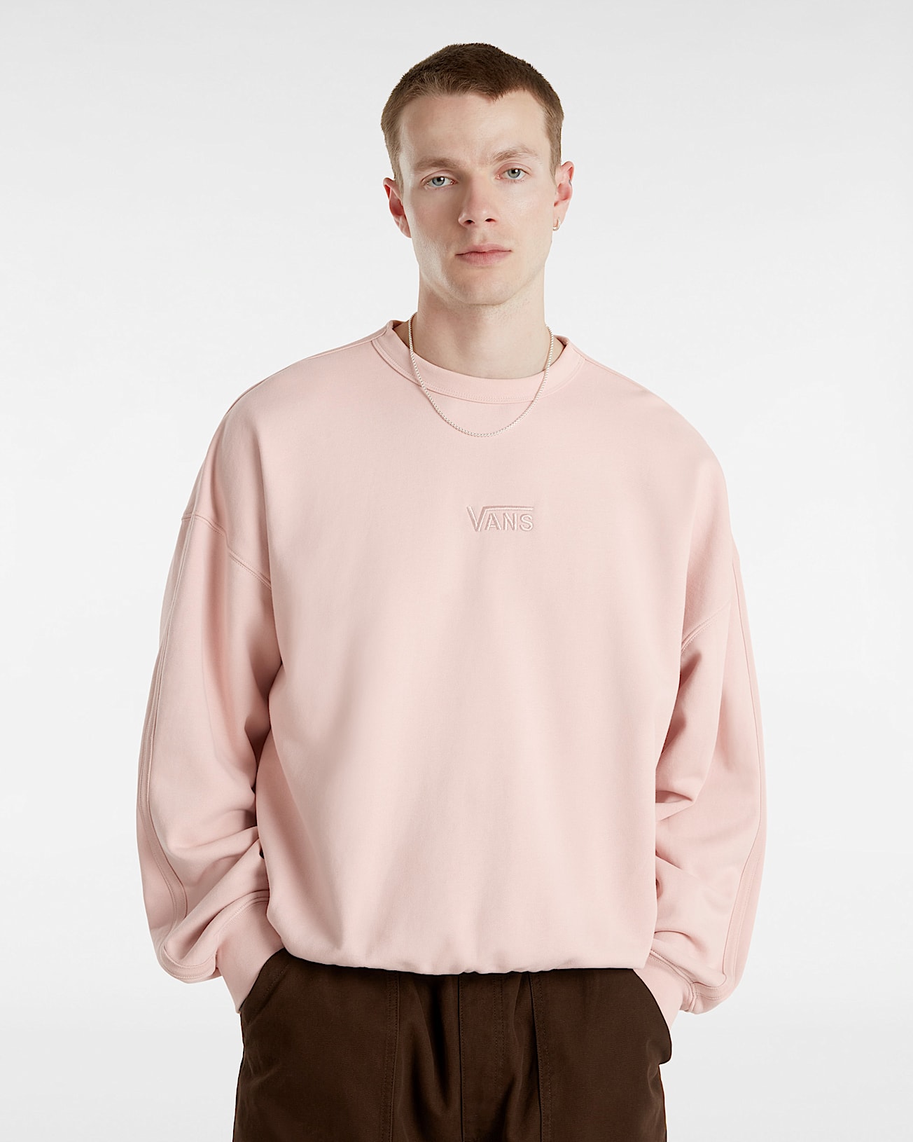 Sweat Premium Crew VANS Rose ALT2