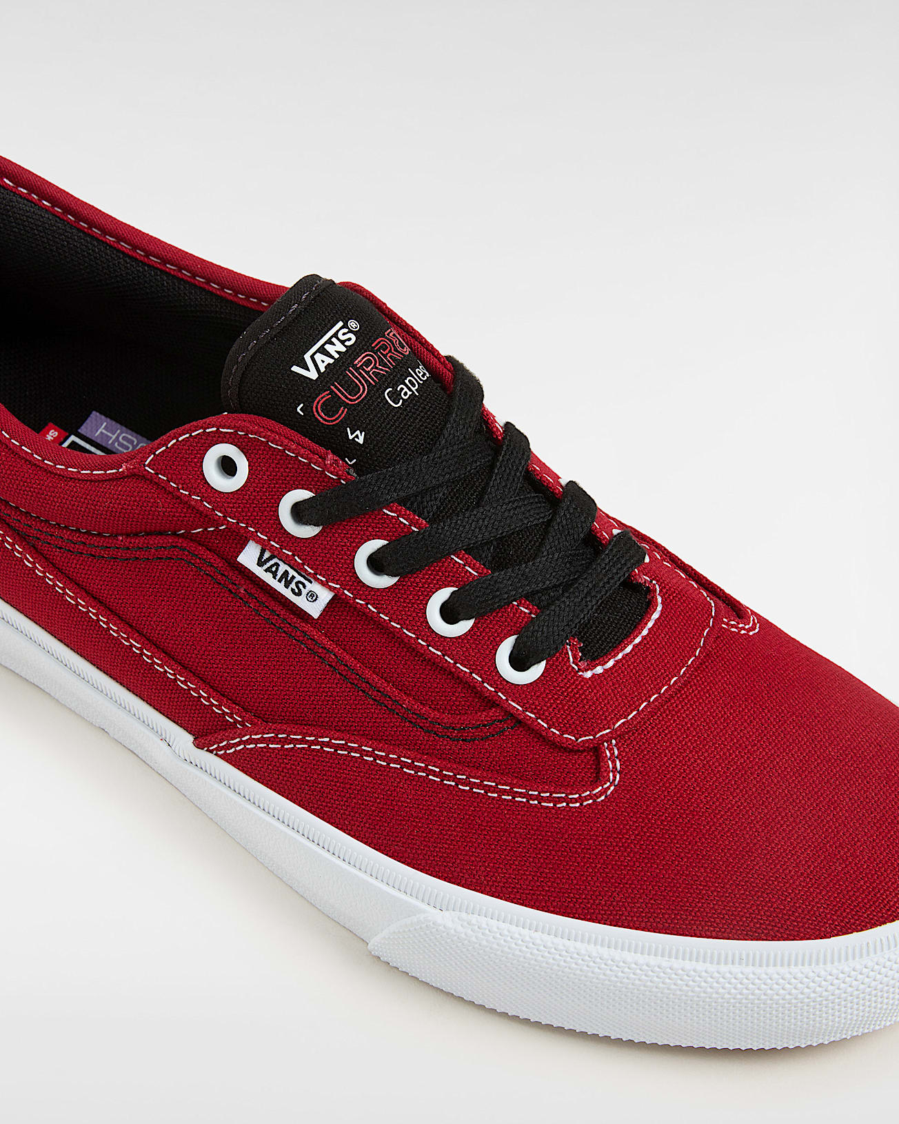 Chaussures Skate Curren Caples VANS Rouge ALT3