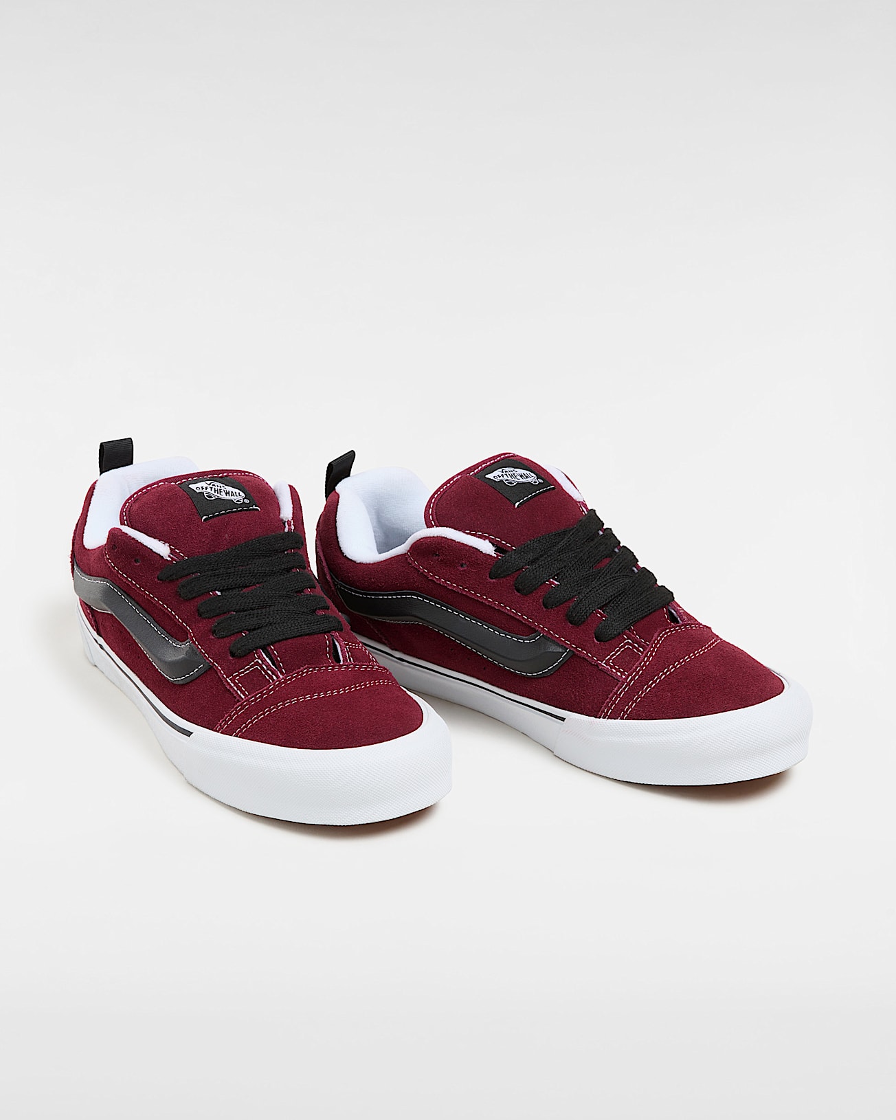 Chaussures Knu Skool VANS RougeNoir ALT1