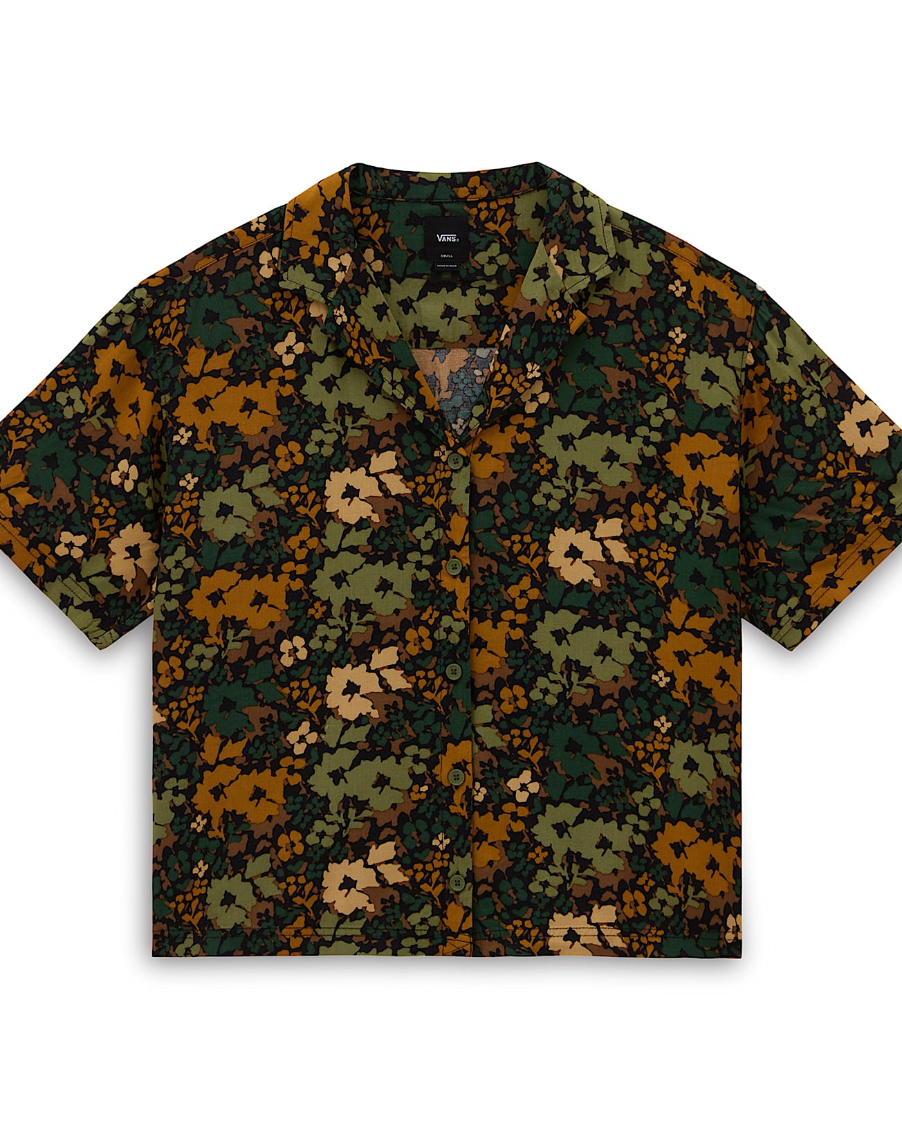 Camisa de botones Parksfield VANS Verde ALT9