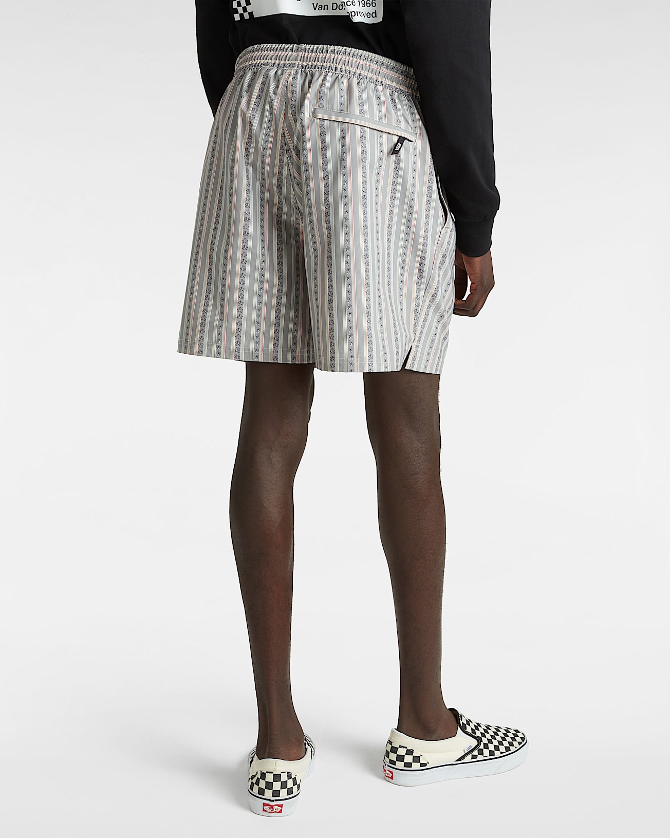 Primary Stripe Elastic Boardshorts - 4