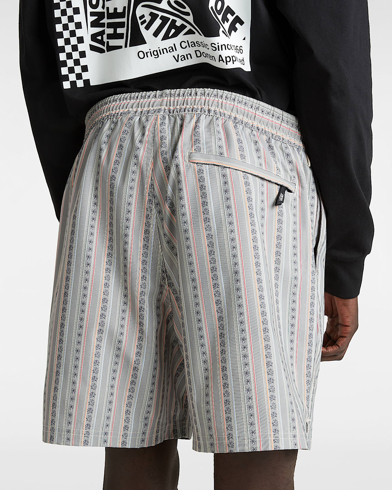 Primary Stripe Elastic Boardshorts - 8