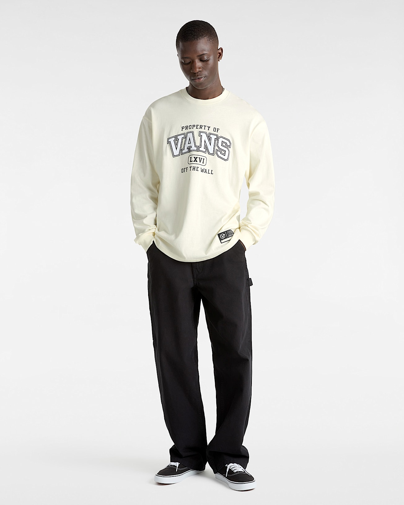 Tshirt  manches longues Property Of VANS Blanc ALT5