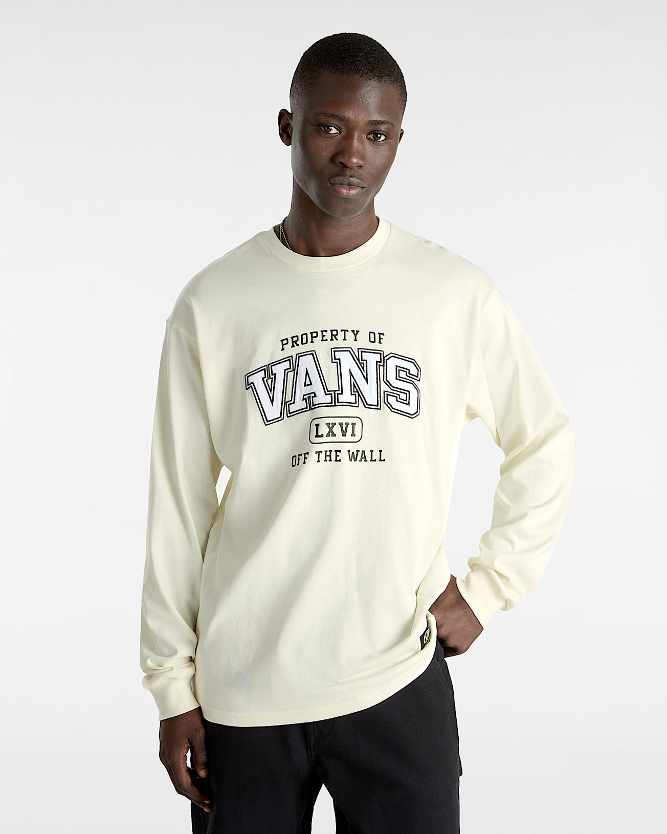 Tshirt  manches longues Property Of VANS Blanc ALT2