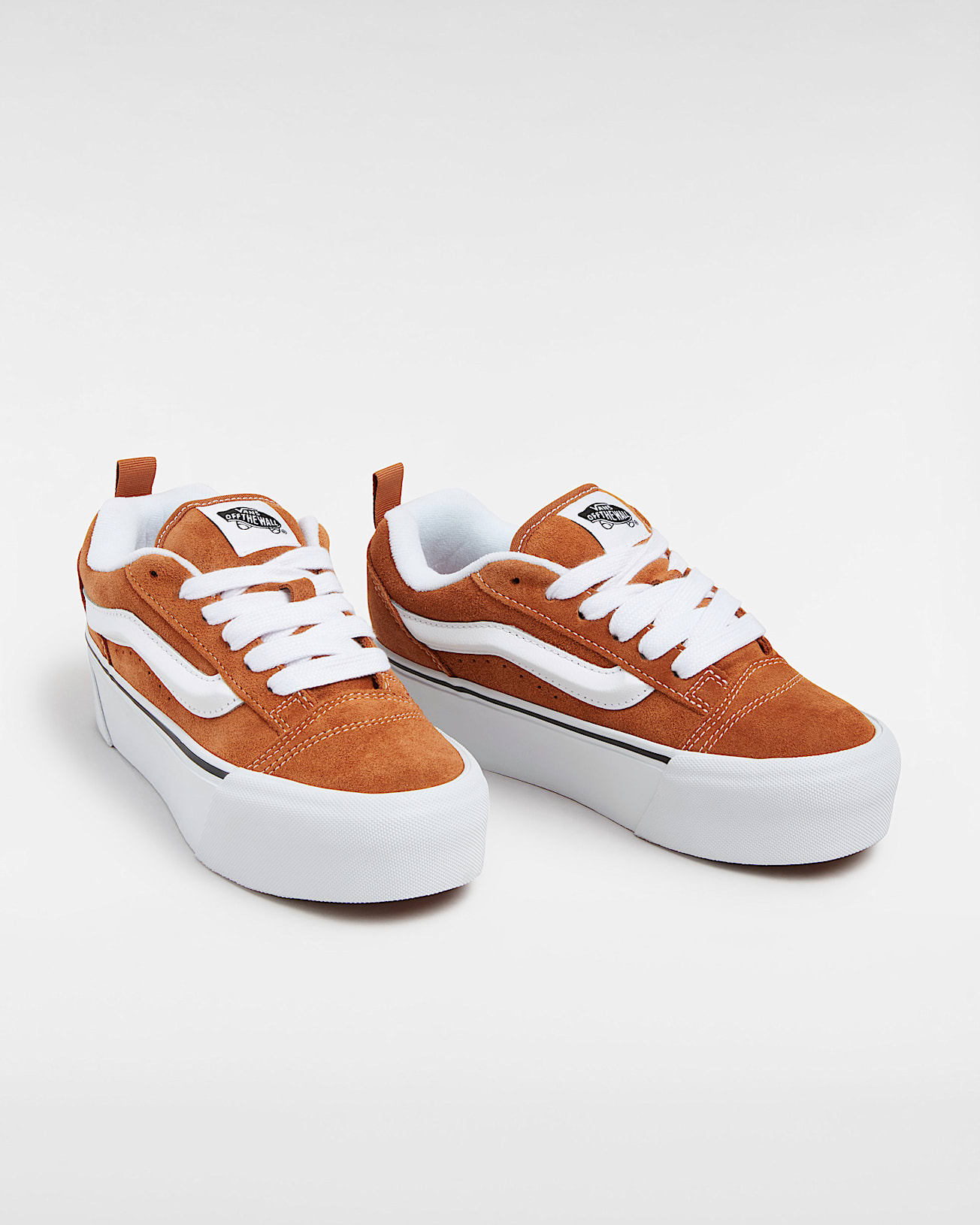 Chaussures Knu Stack VANS OrangeMarron ALT1