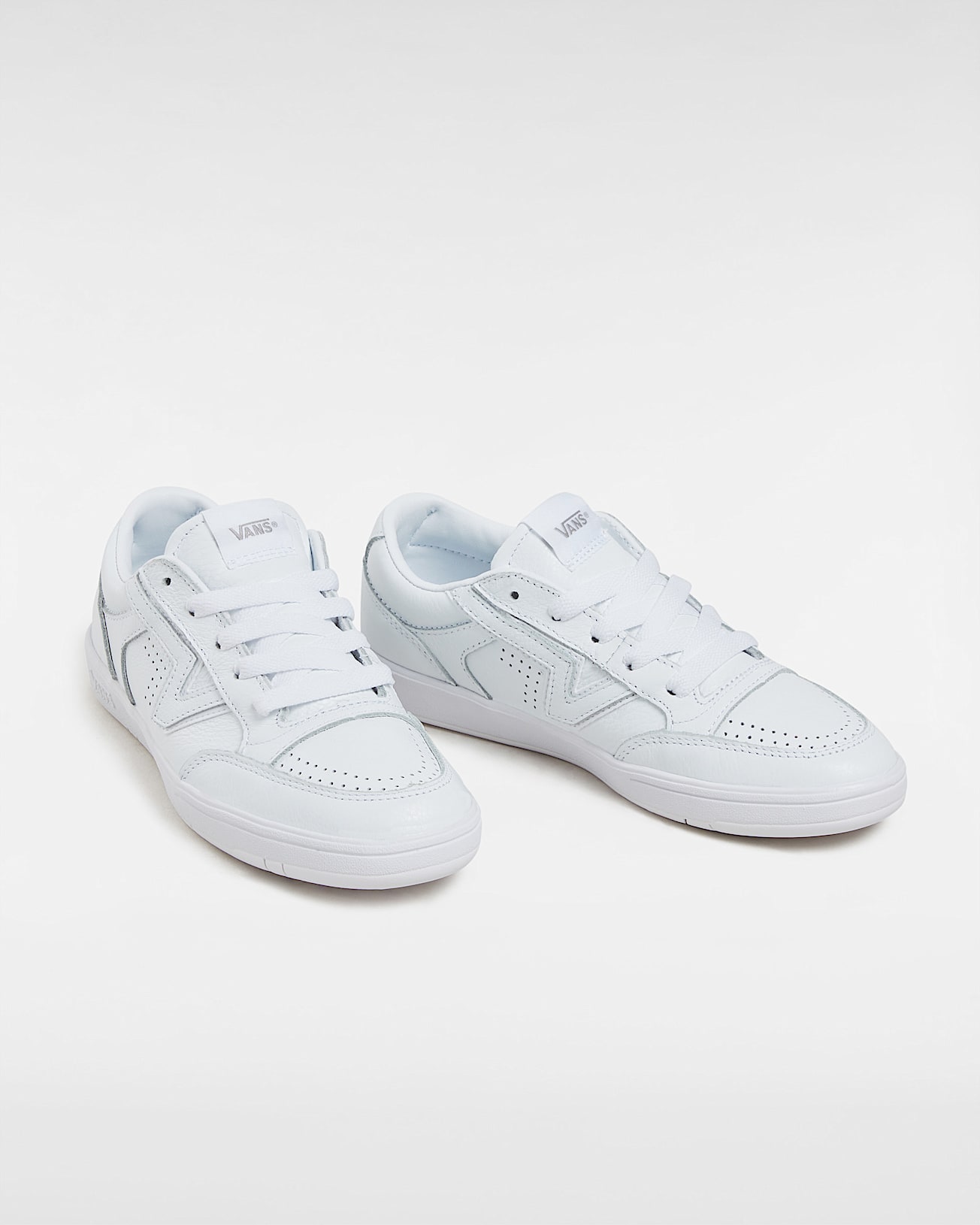 Leather Lowland Comfycush Schoenen VANS Wit ALT1