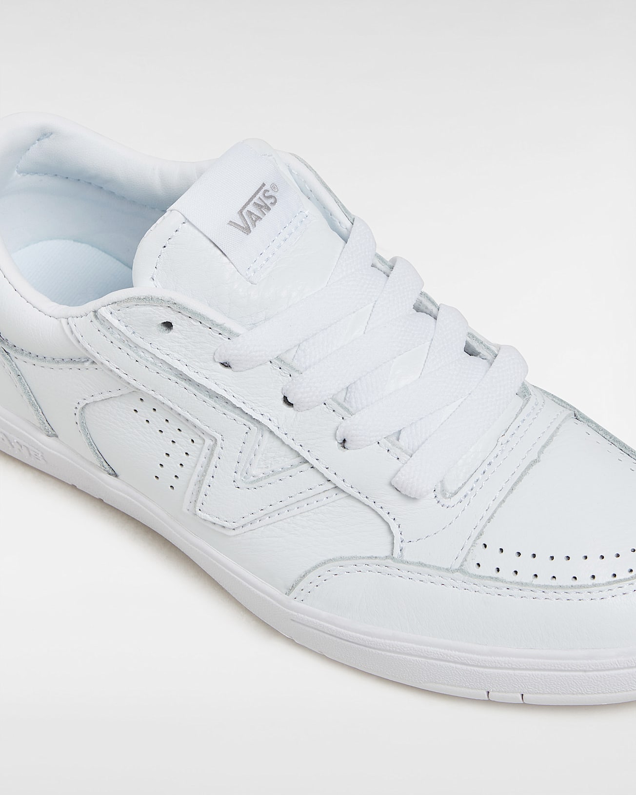 Leather Lowland Comfycush Schoenen VANS Wit ALT3