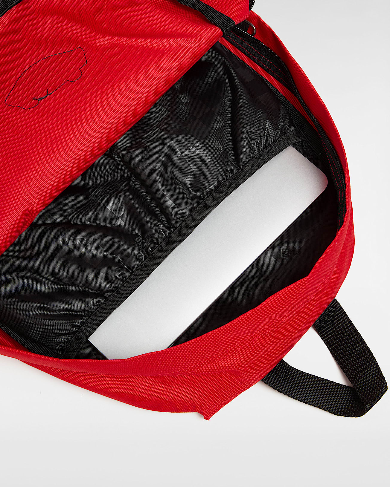 Kids Old Skool Grom Backpack VANS Red ALT4