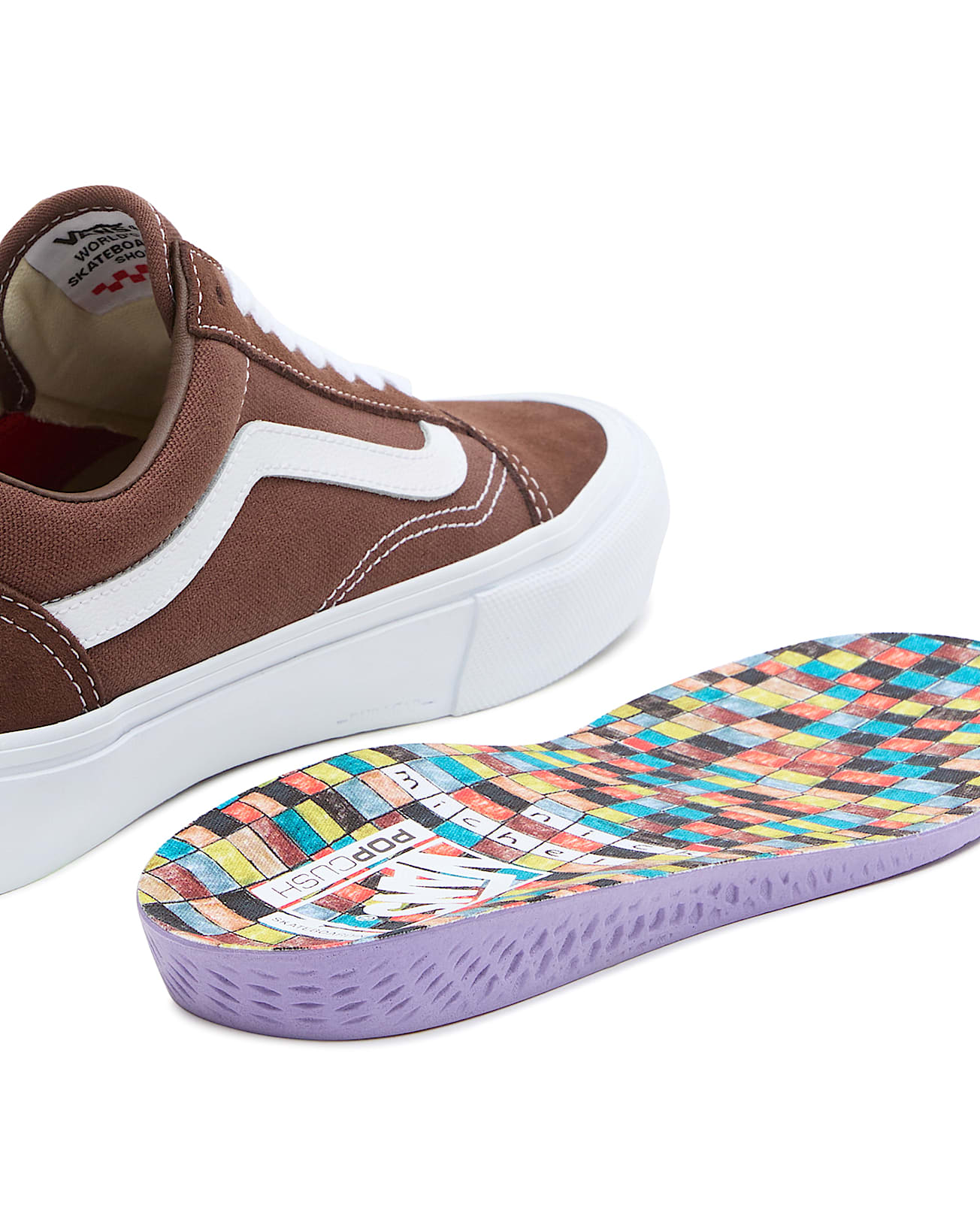 Skate Old Skool x Nick Michel Shoes in Brown| Vans UK