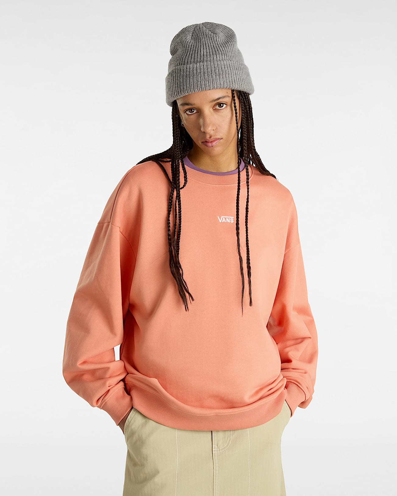 Felpa Flying V VANS Arancio ALT2