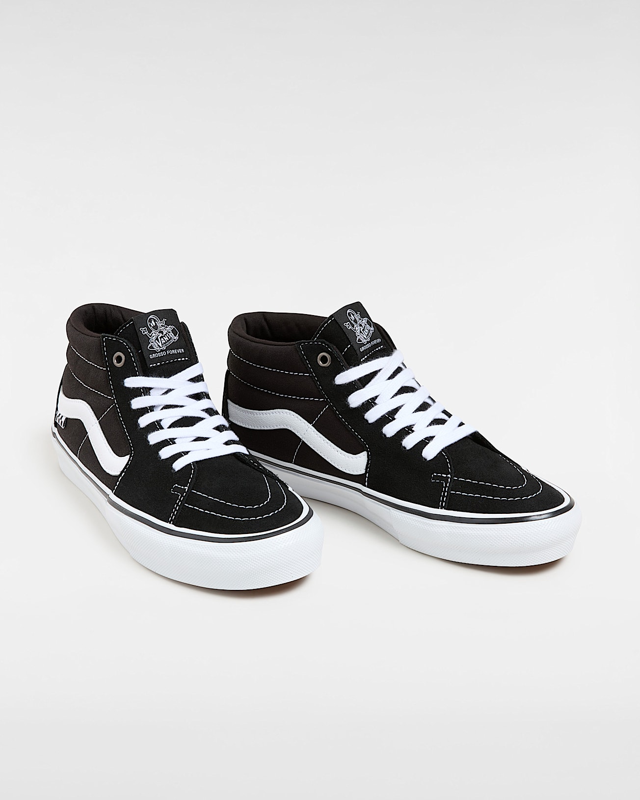 Skate Grosso Mid Shoes VANS Black ALT1