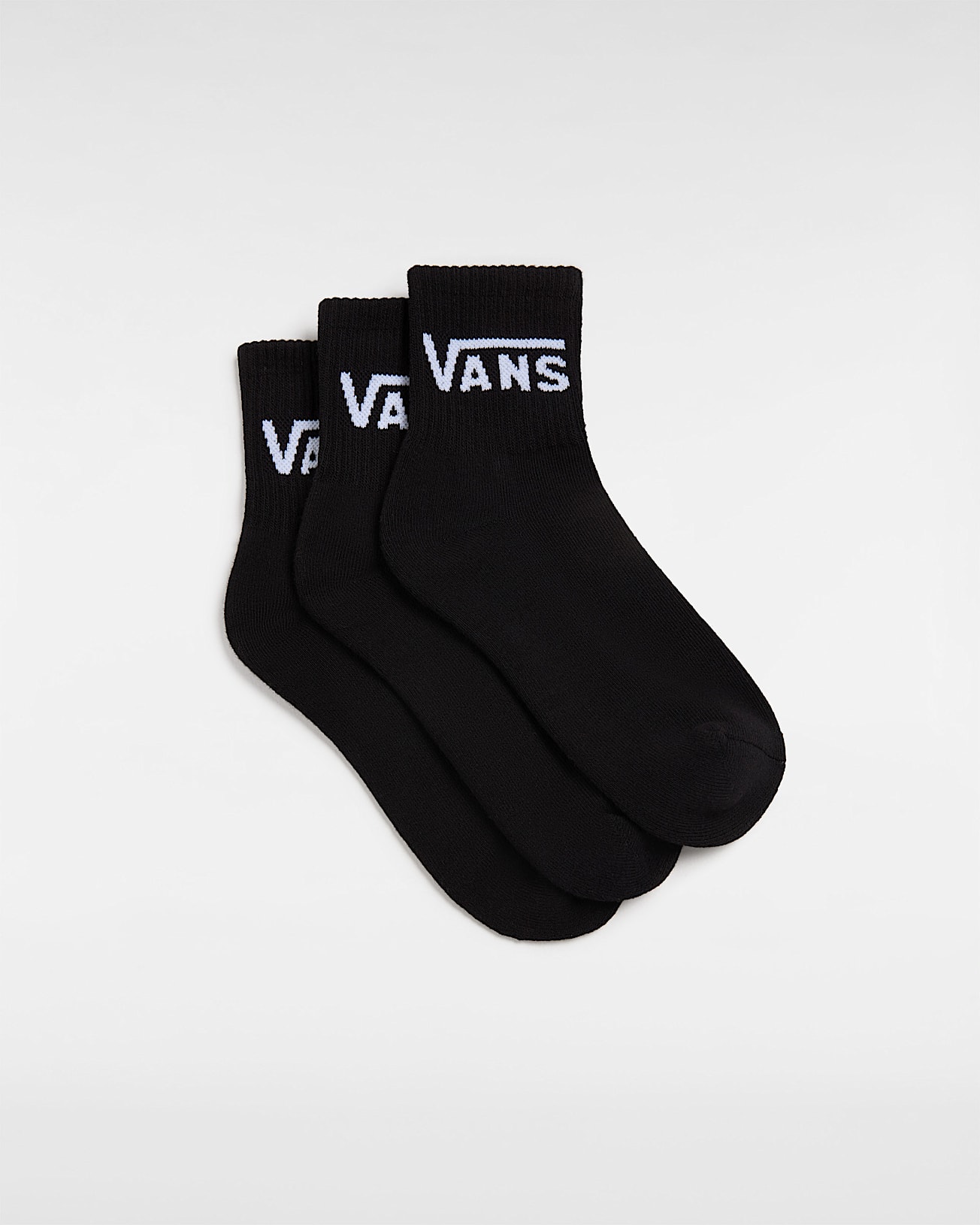 Calcetines de media caa 3 par VANS Negro HERO