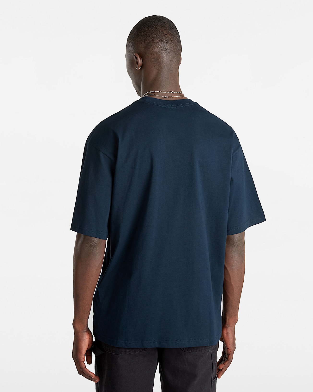 Tshirt Retro V VANS Bleu ALT3