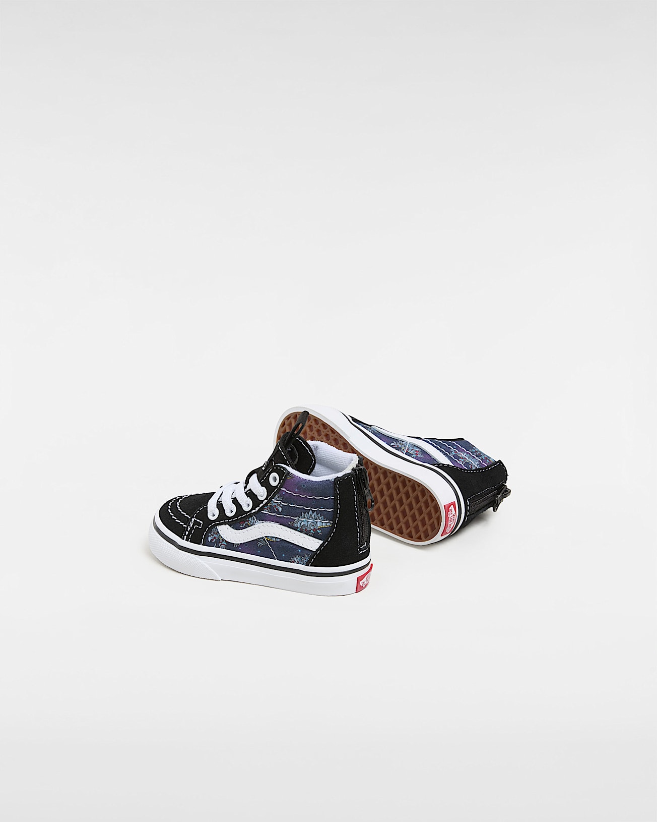 Sk8Hi Zip Peuterschoenen 14 jaar VANS Blauw ALT2