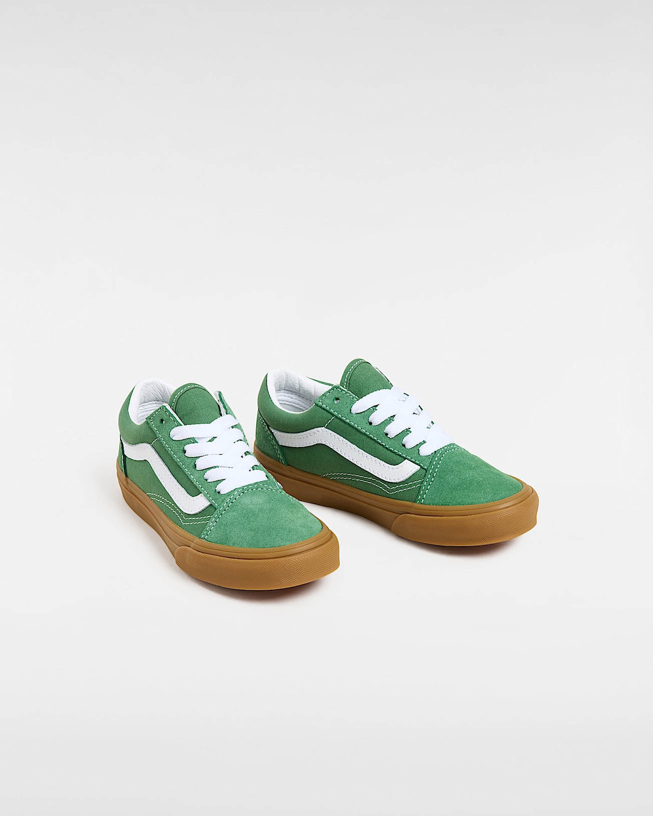 Chaussures Old Skool Enfant 48 ans VANS Vert ALT1