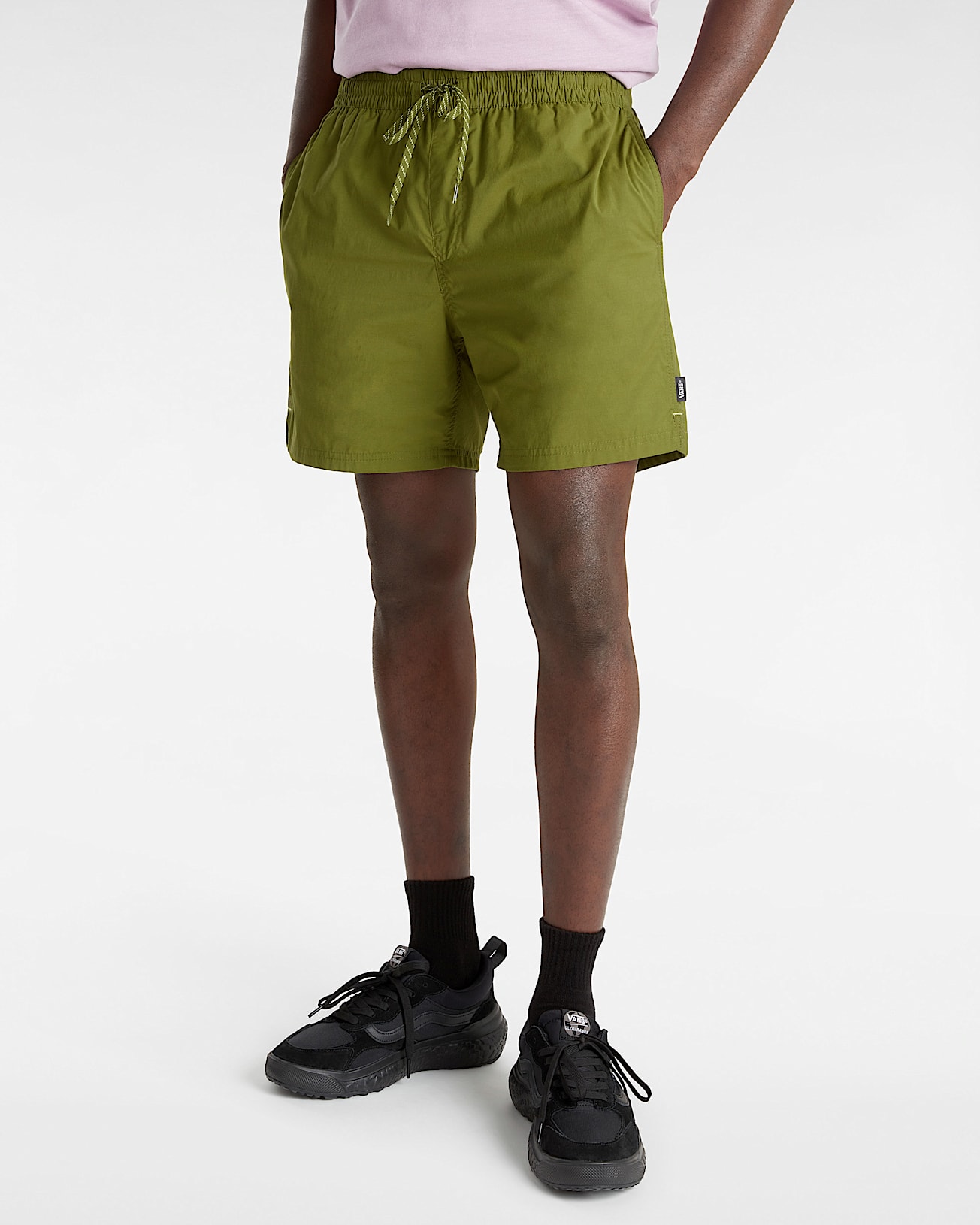 Primary Solid Elastic Boardshorts - 3