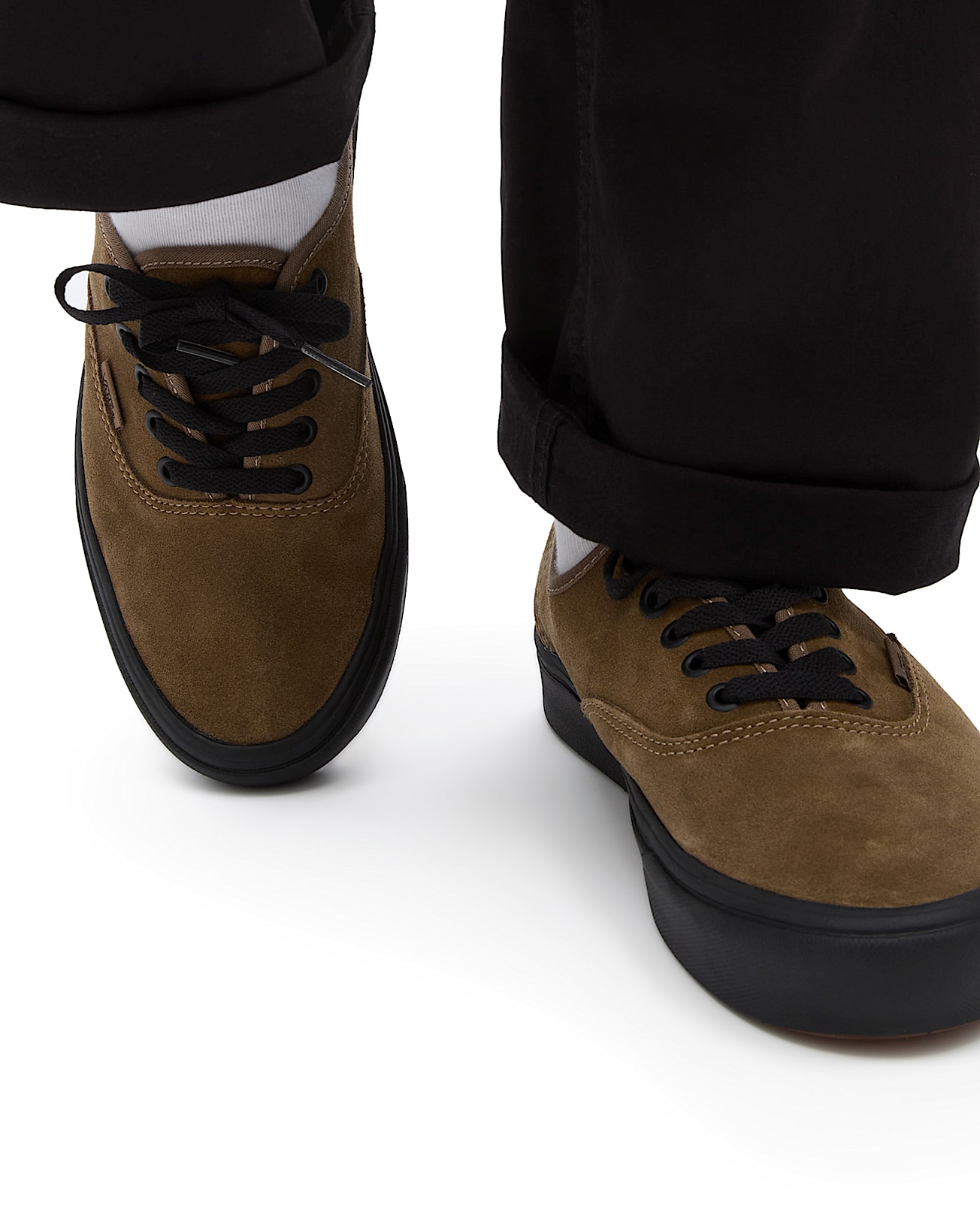 Authentic ComfyCush Suede Shoes in Brown| Vans UK