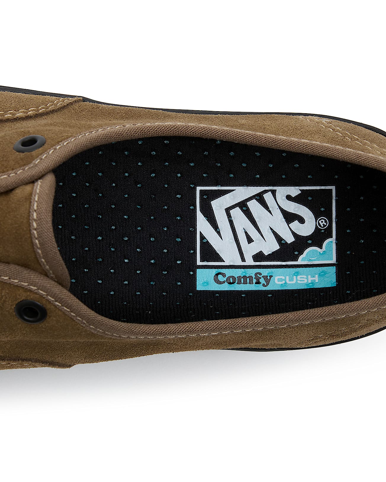 Authentic ComfyCush Suede Shoes VANS Brown ALT8