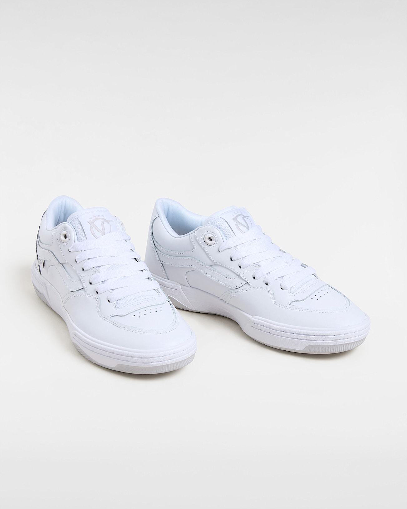 Chaussures en cuir Skate Rowan 20 VANS Blanc ALT1