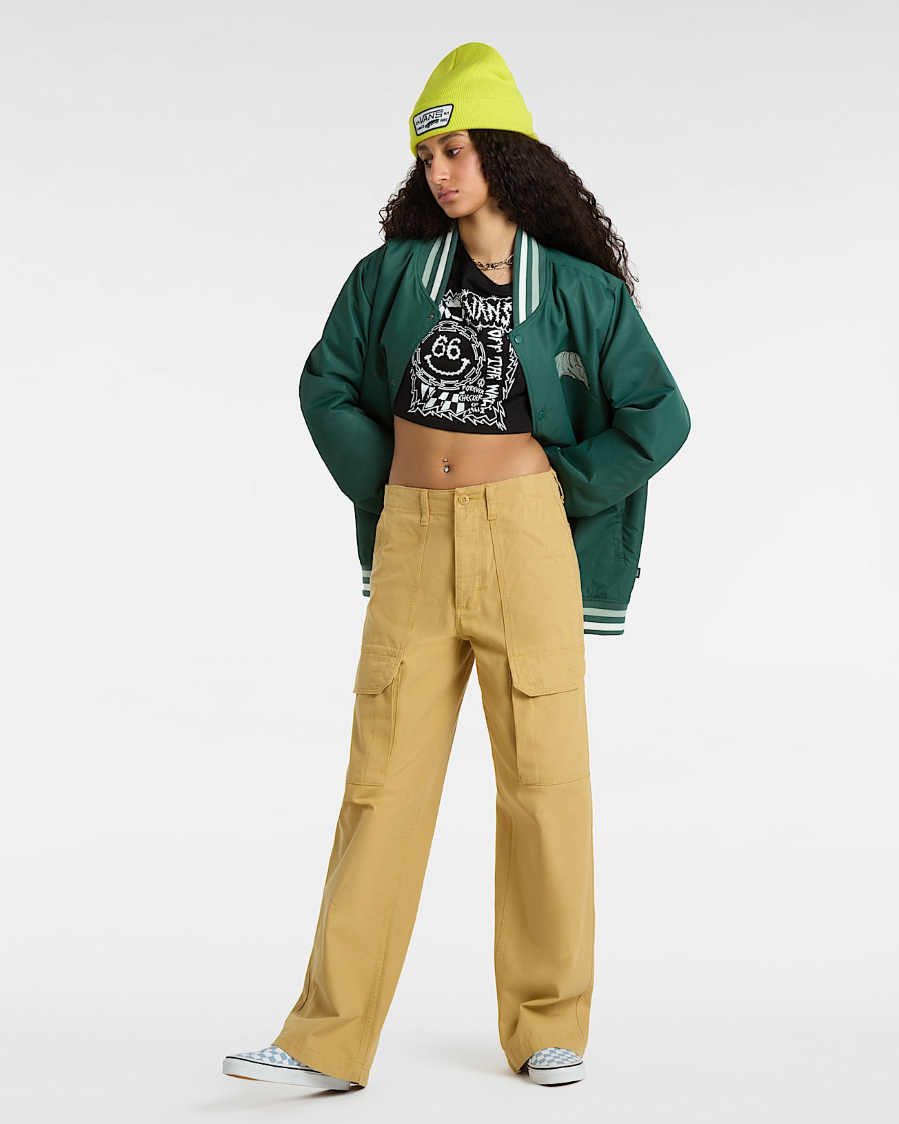 Pantalones cargo de pernera ancha Arroyo - 6