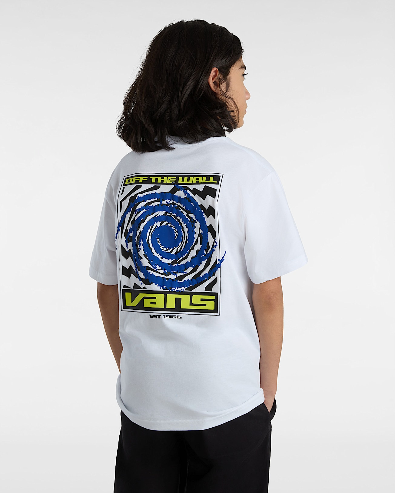 Tshirt Galaxy Ado 814 ans VANS Blanc ALT4