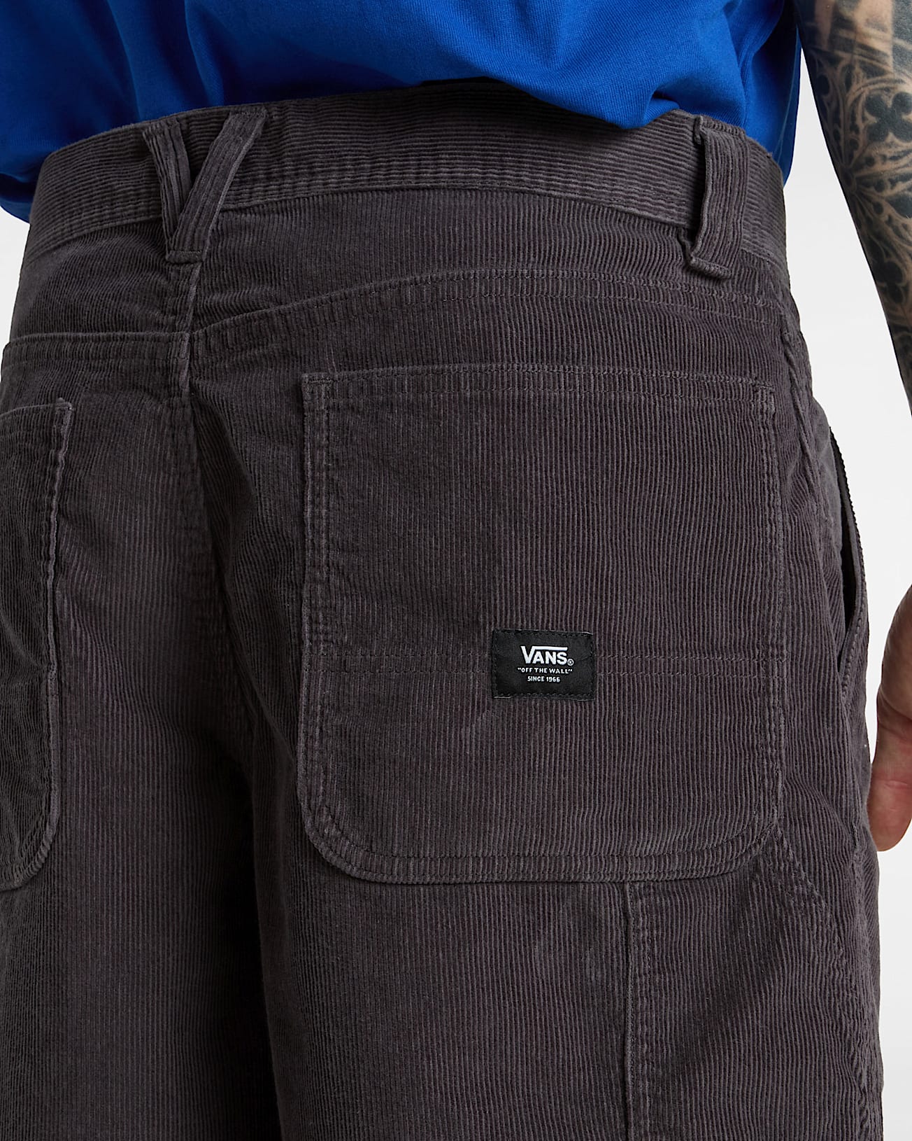 Drill Chore Loose Carpenter 21 Corduroy Shorts VANS Grey ALT7