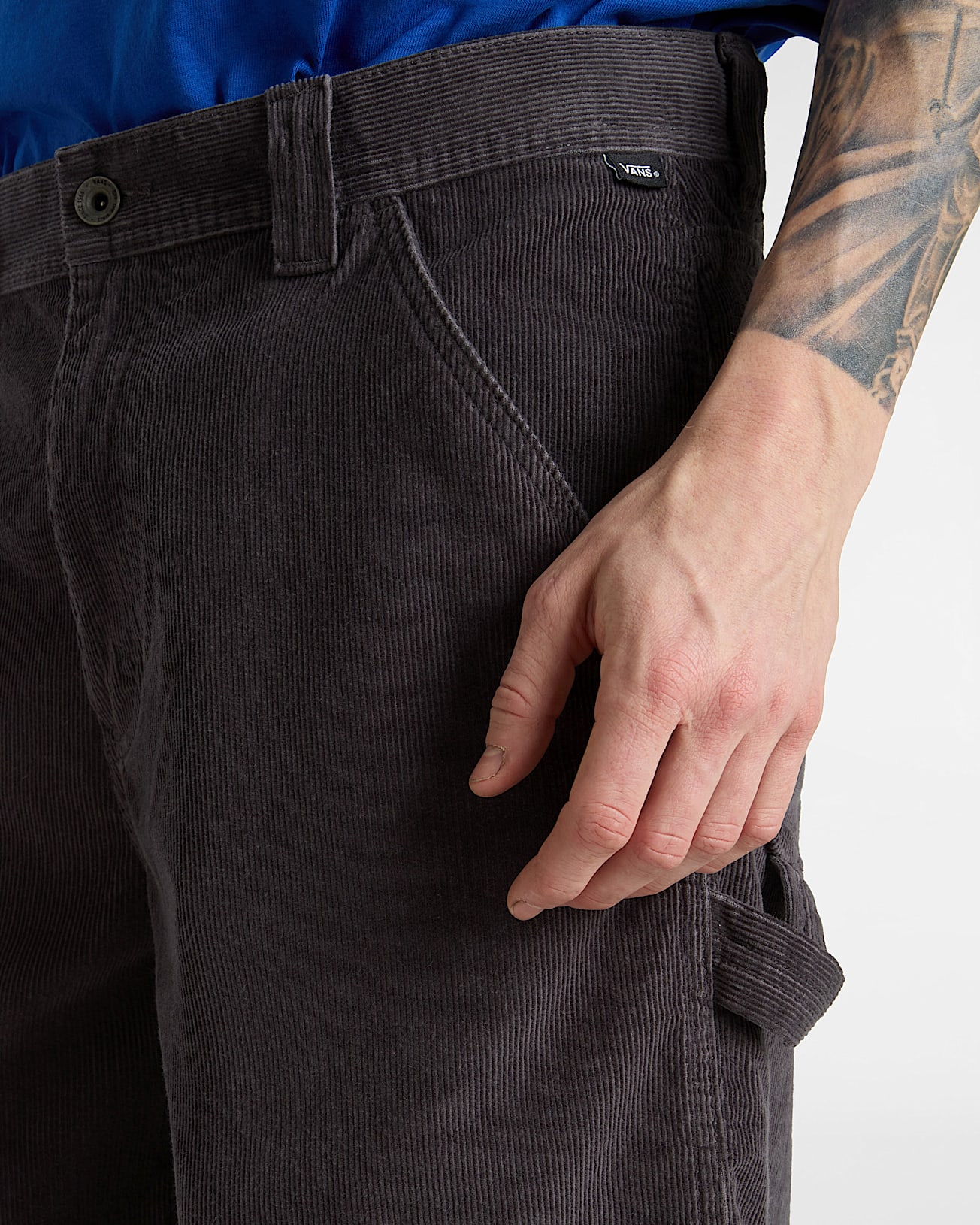 Drill Chore Loose Carpenter 21 Corduroy Shorts VANS Grey ALT6