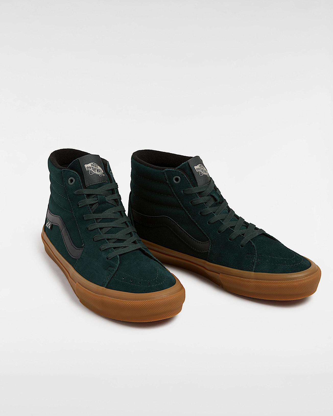 Skate Sk8Hi Shoes VANS Green ALT1