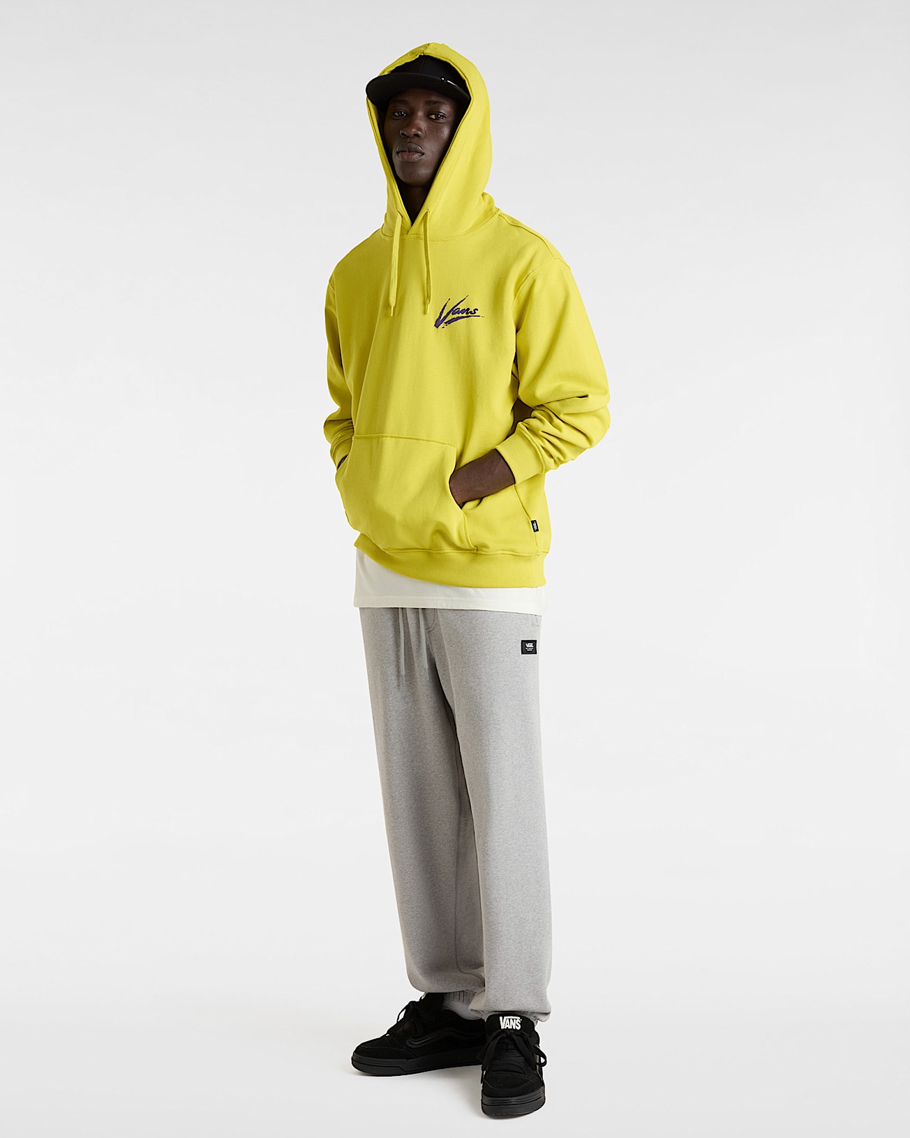 Sweat  capuche Dettori Loose VANS Jaune ALT5