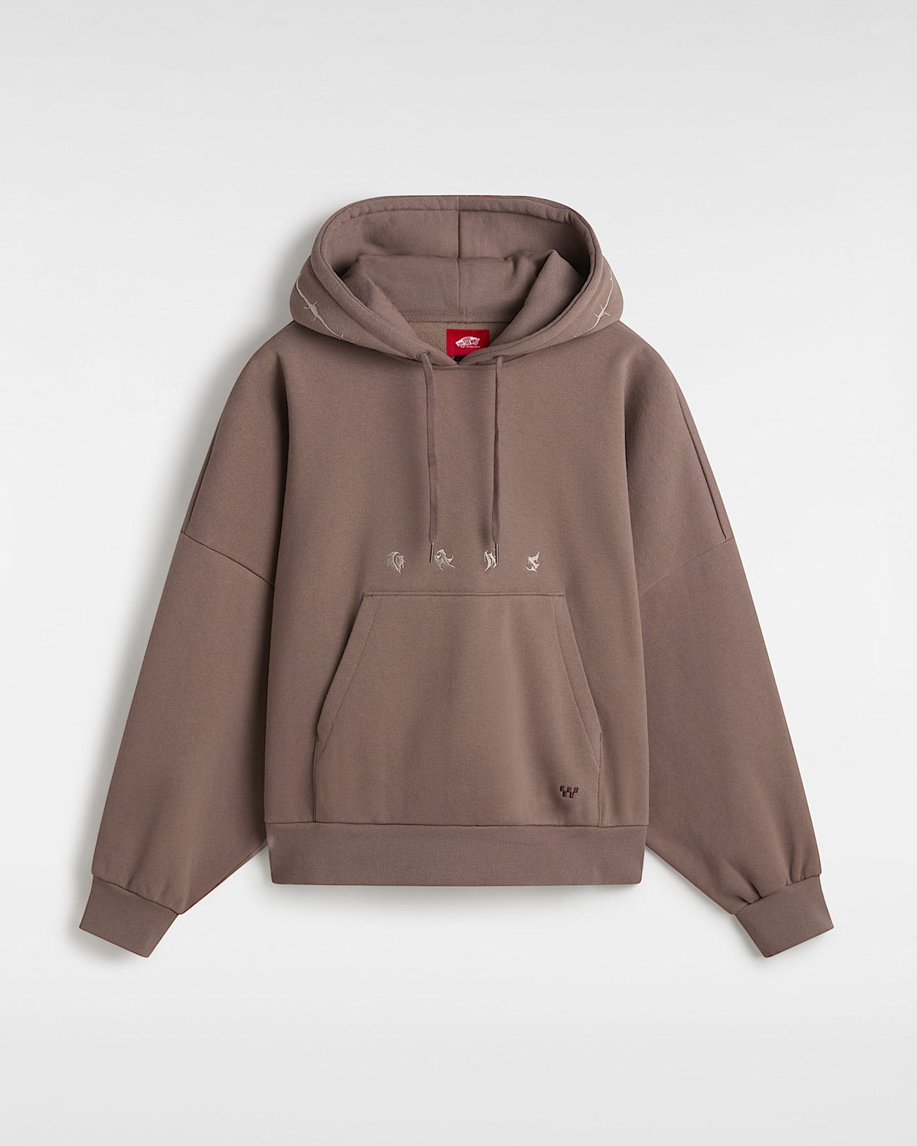 Skate Wire Loose Pullover Hoodie - 1