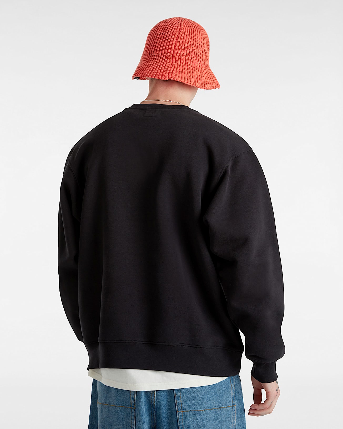 Skate Hold Hands Pullover Sweatshirt VANS Black ALT3